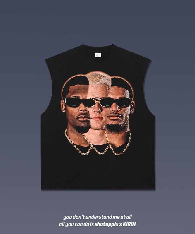HIGGIN/ JOE BURROW/ JA’MARR CHASE BENGALS TANK 1.2