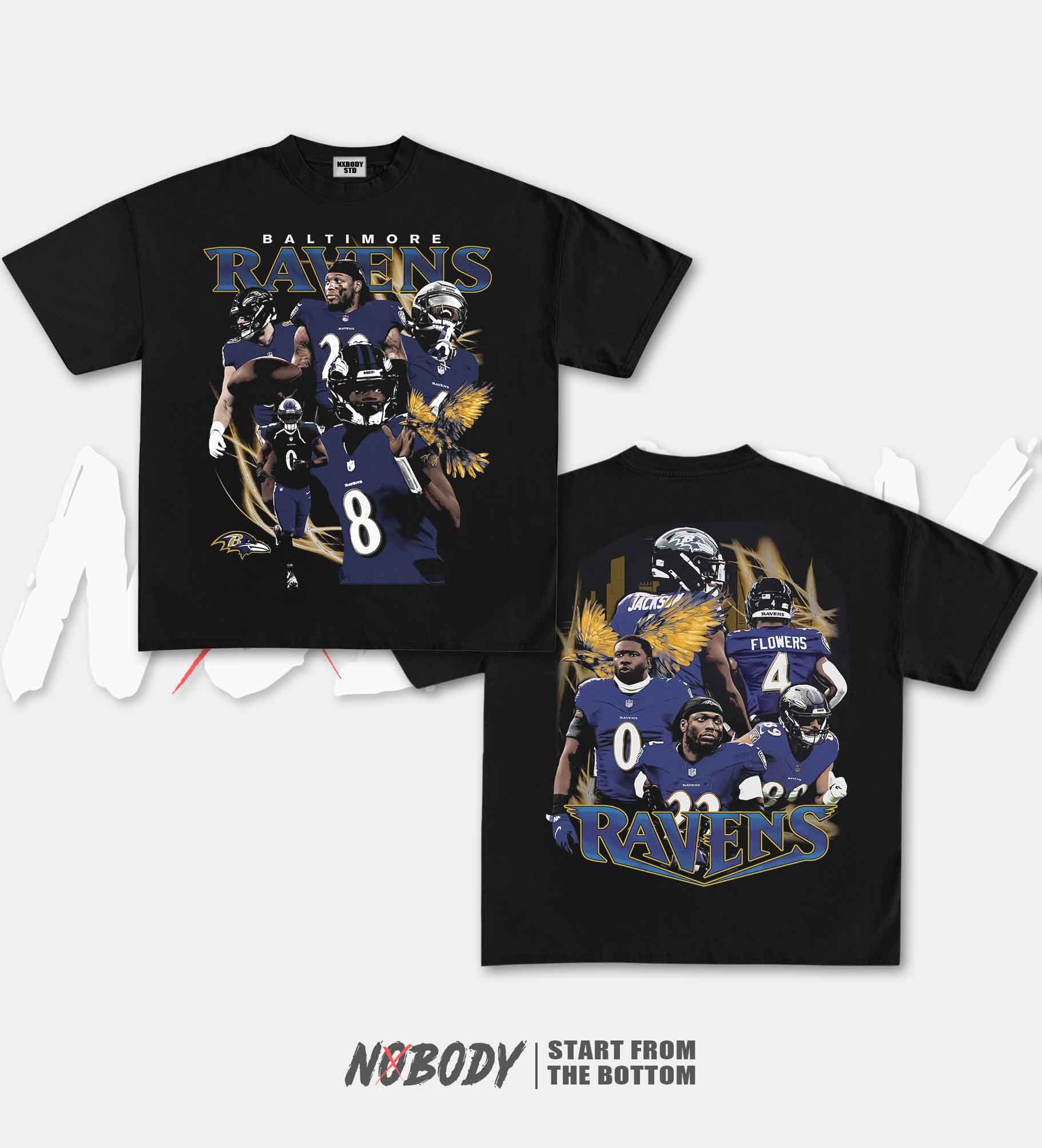 2024 RAVENS GRAPHIC T-SHIRT 1.0 - KIDS