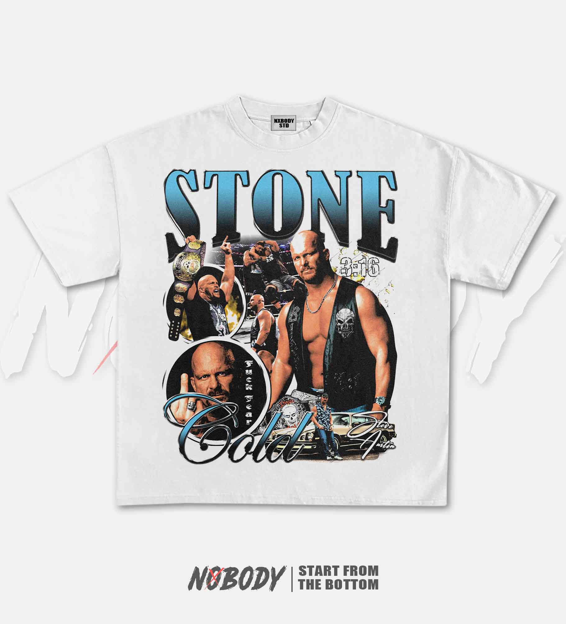 STONE COLD GRAPHIC T-SHIRT 1.1