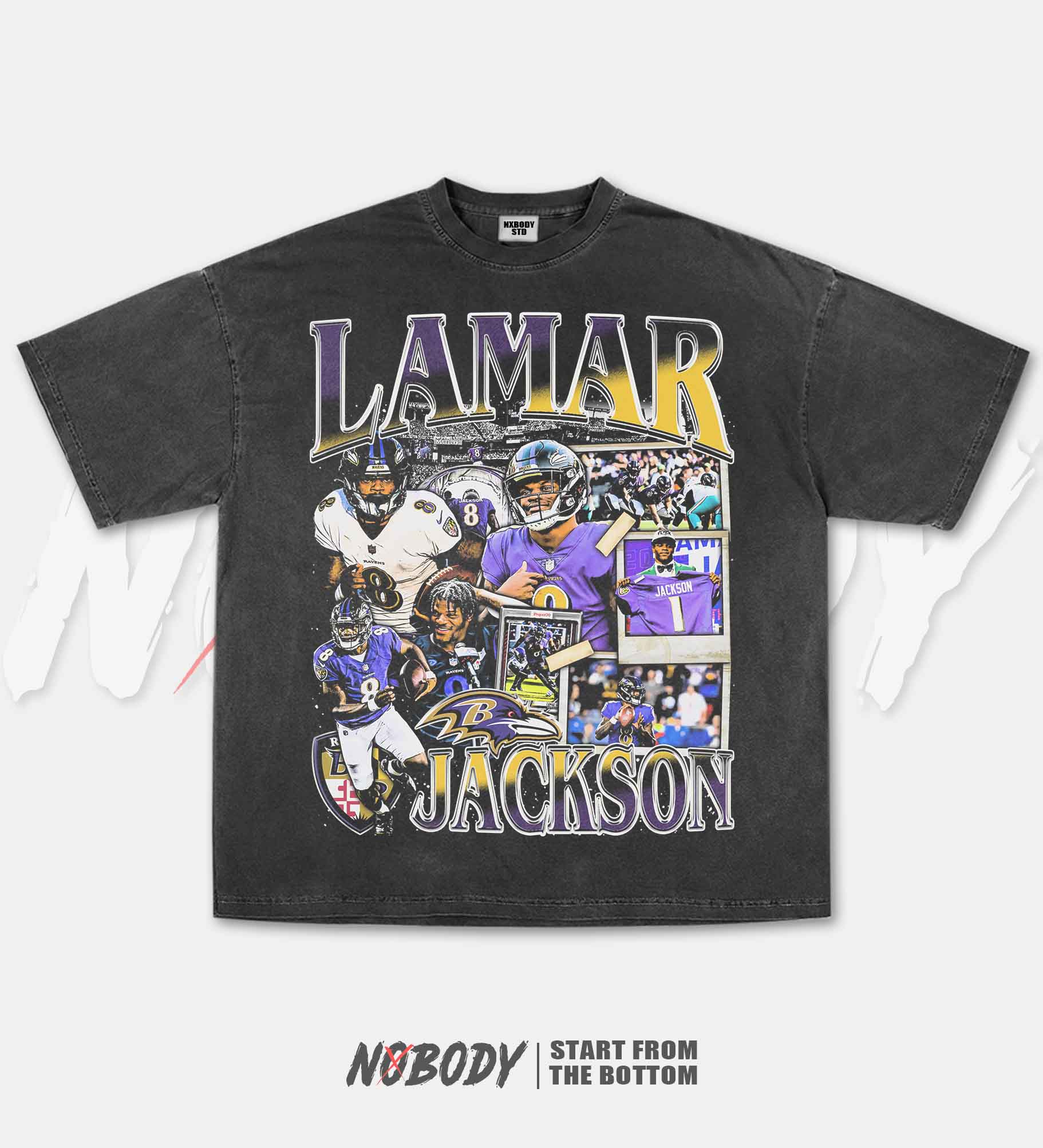 LAMAR JACKSON GRAPHIC T-SHIRT 1.0