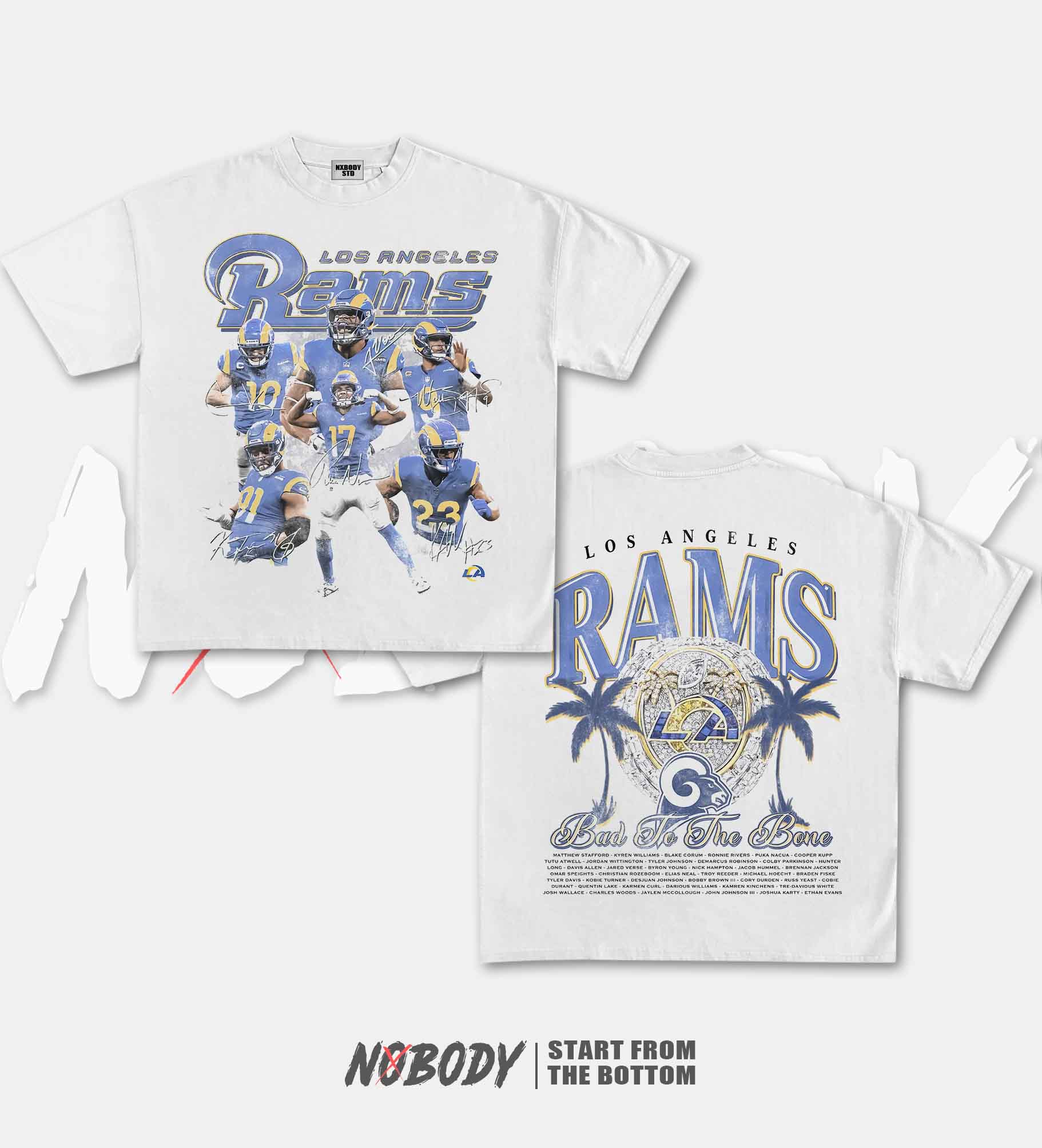 2024 RAMS GRAPHIC T-SHIRT 1.0