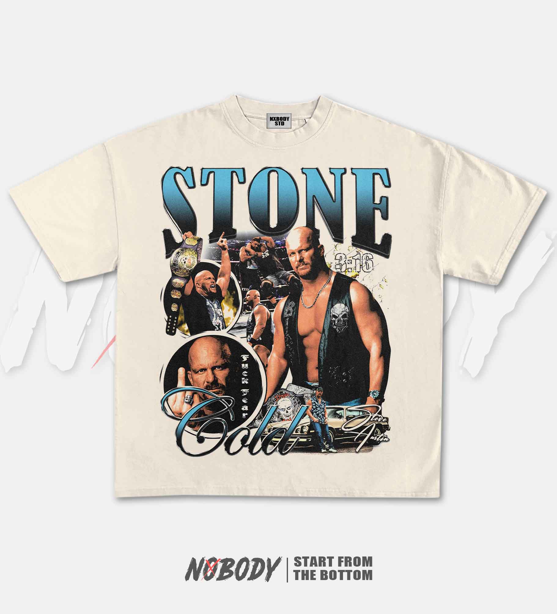 STONE COLD GRAPHIC T-SHIRT 1.1