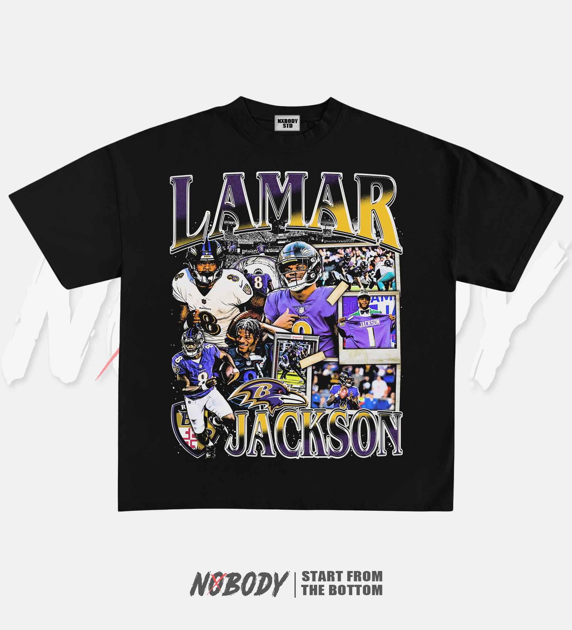 LAMAR JACKSON GRAPHIC T-SHIRT 1.0