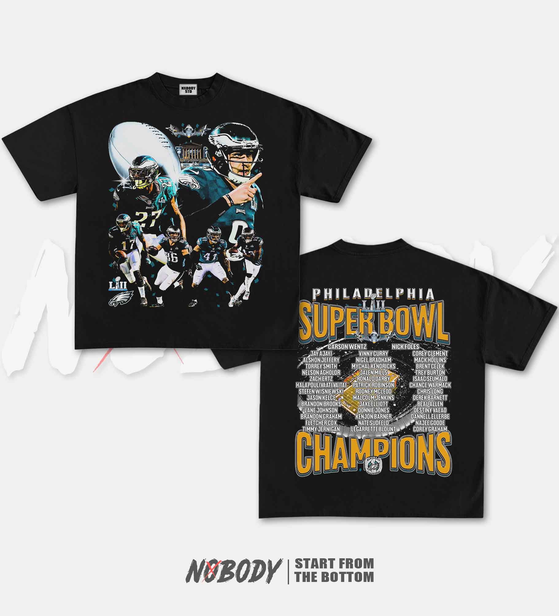 SUPER BOWL LII CHAMPS EAGLES GRAPHIC T-SHIRT 1.0 - KIDS