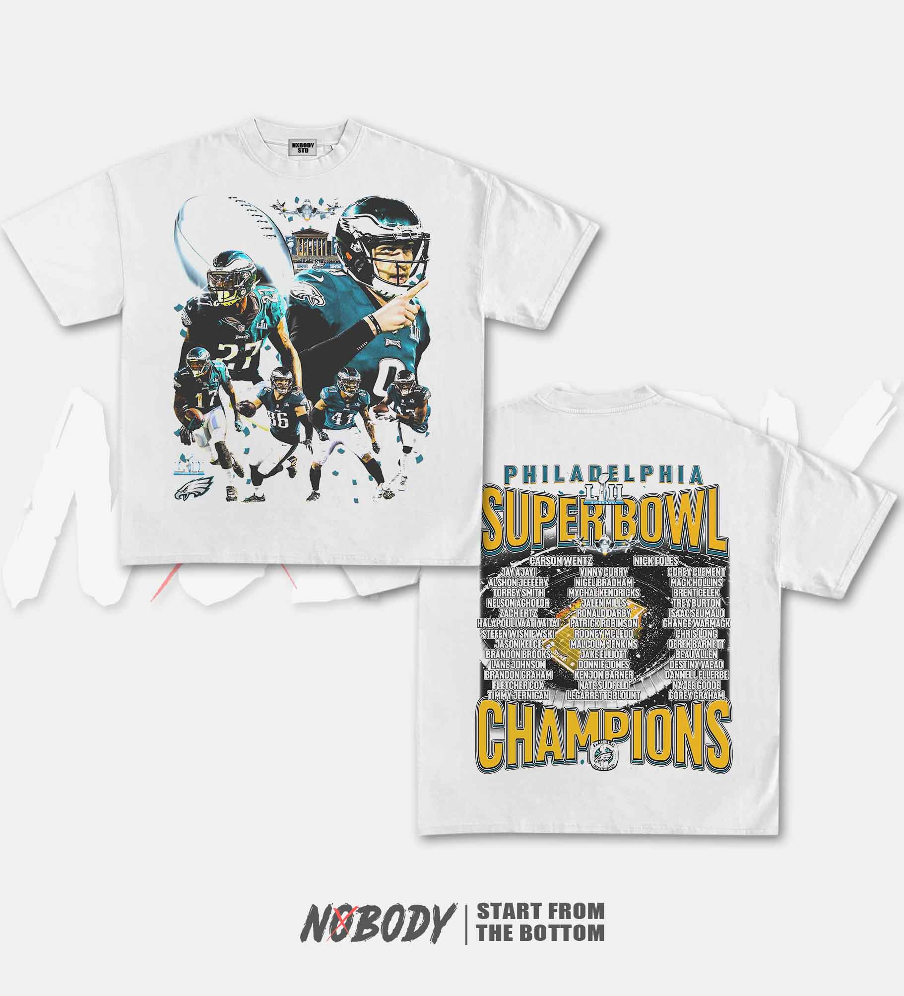 SUPER BOWL LII CHAMPS EAGLES GRAPHIC T-SHIRT 1.0 - KIDS