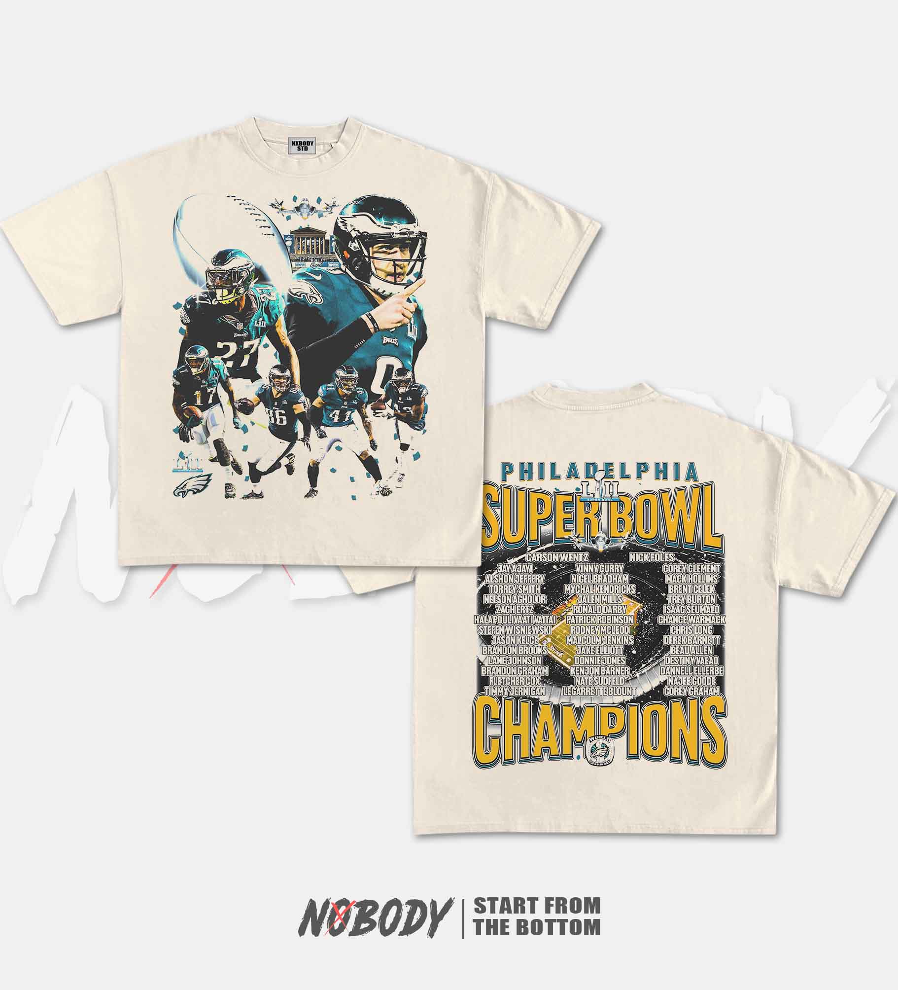 SUPER BOWL LII CHAMPS EAGLES GRAPHIC T-SHIRT 1.0 - KIDS