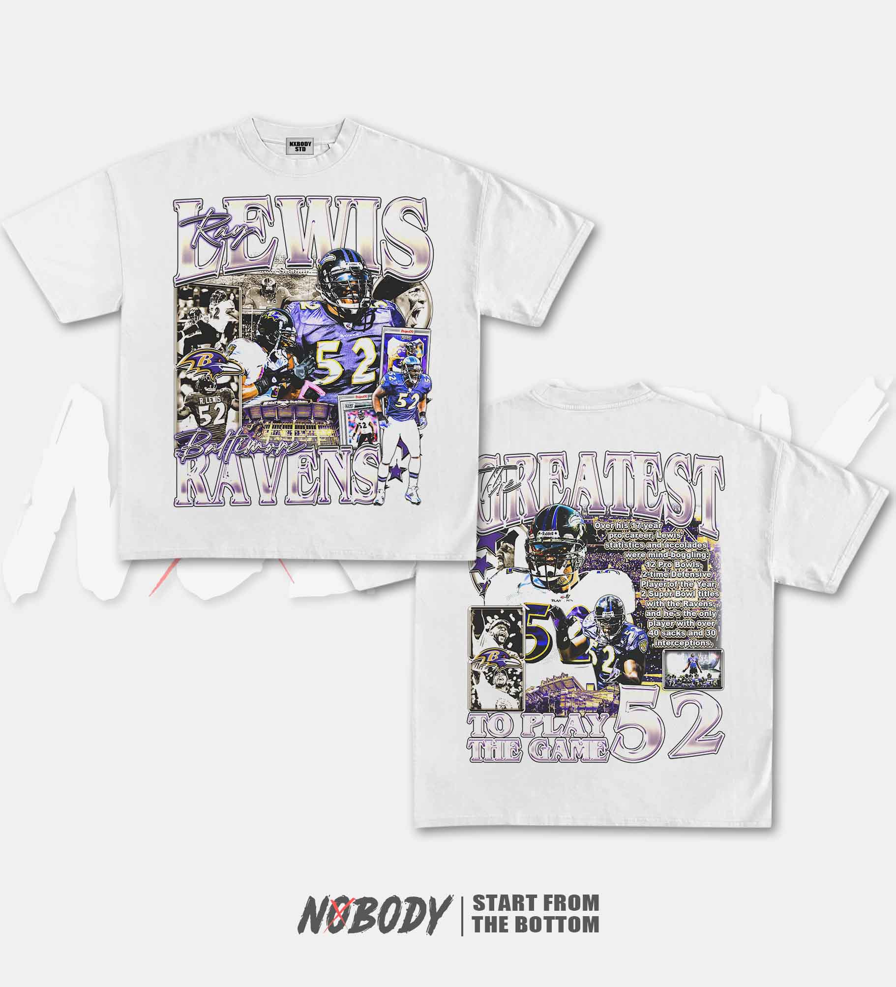 RAY LEWIS GRAPHIC T-SHIRT 1.0