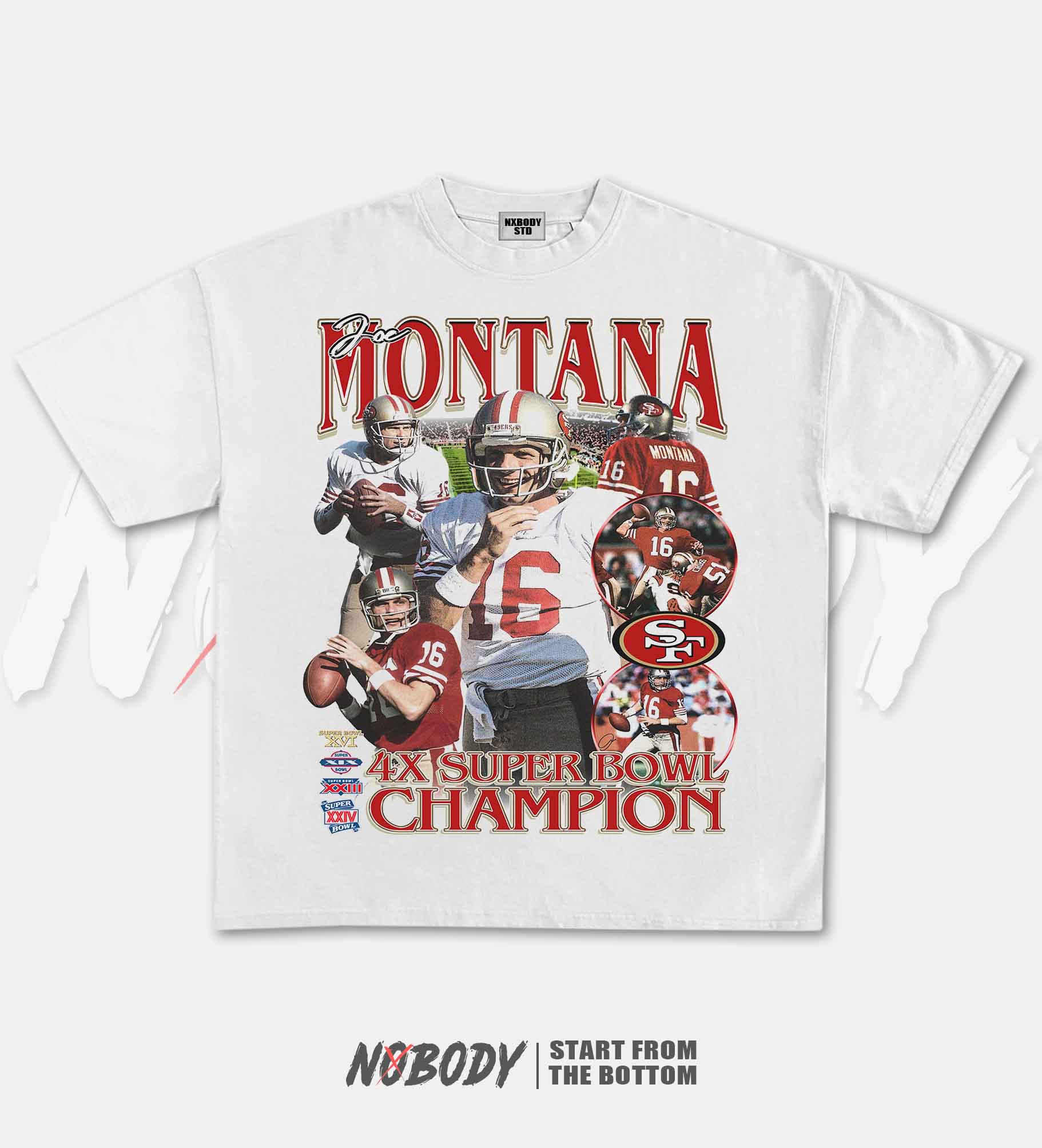 JOE MONTANA GRAPHIC T-SHIRT 1.0