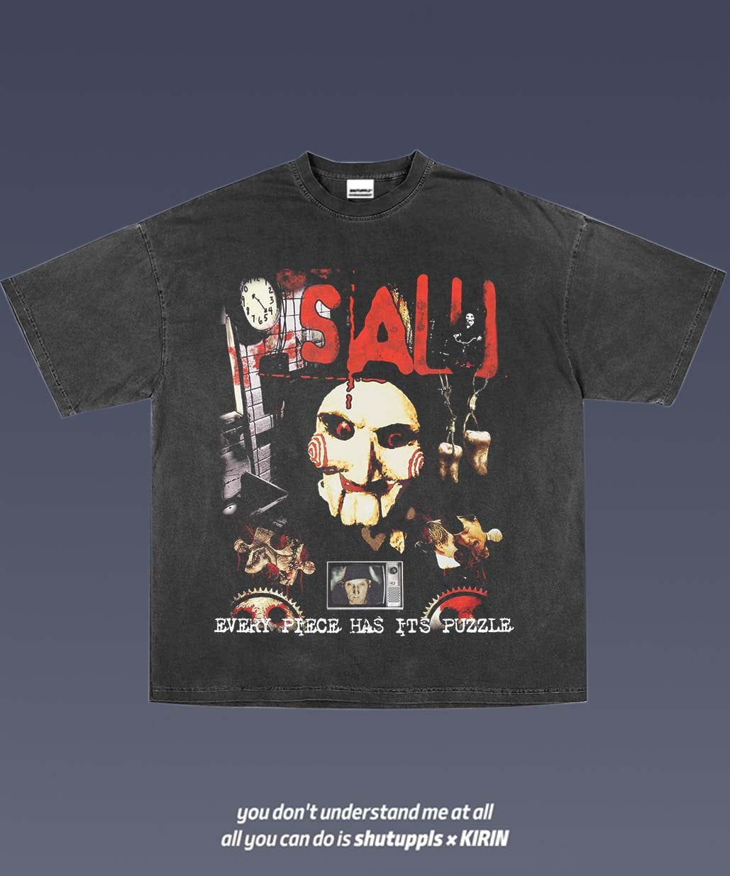 SHUTUPPLS JIGSAW TEE 1.0