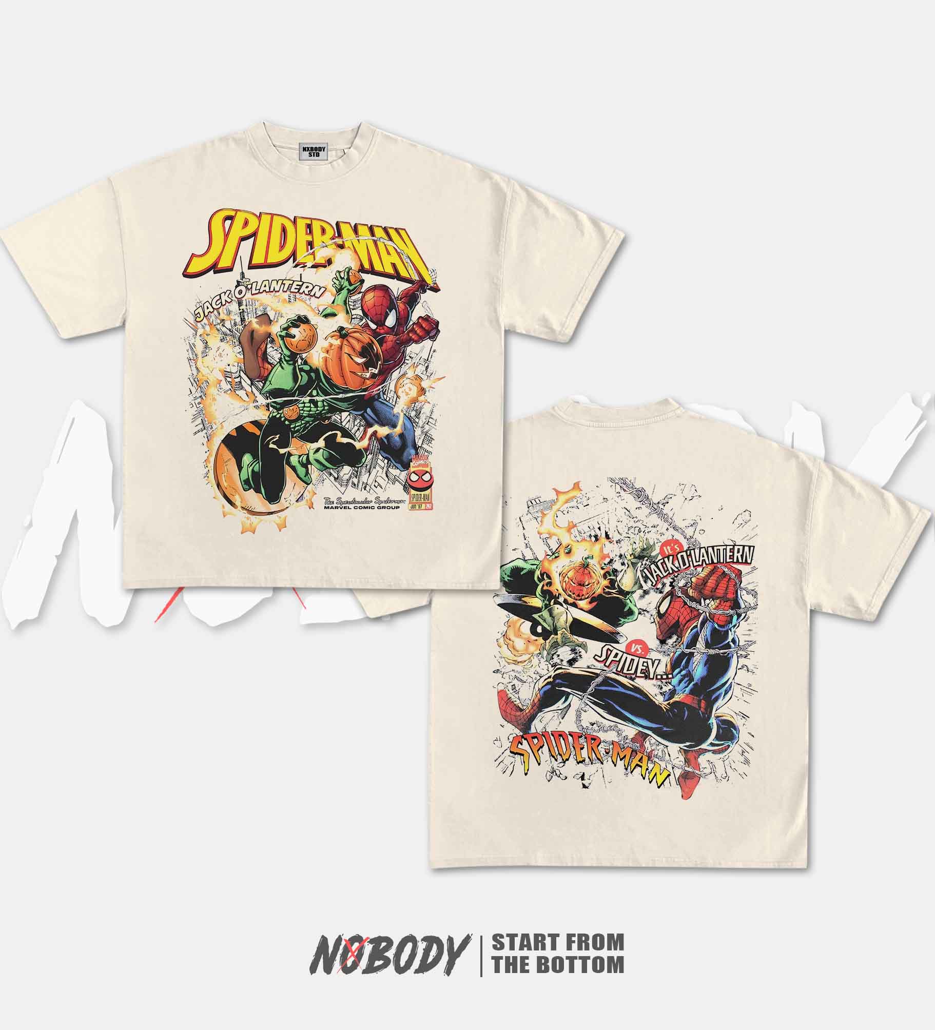 SPIDER-MAN VS JACK O' LANTERN GRAPHIC T-SHIRT 1.0