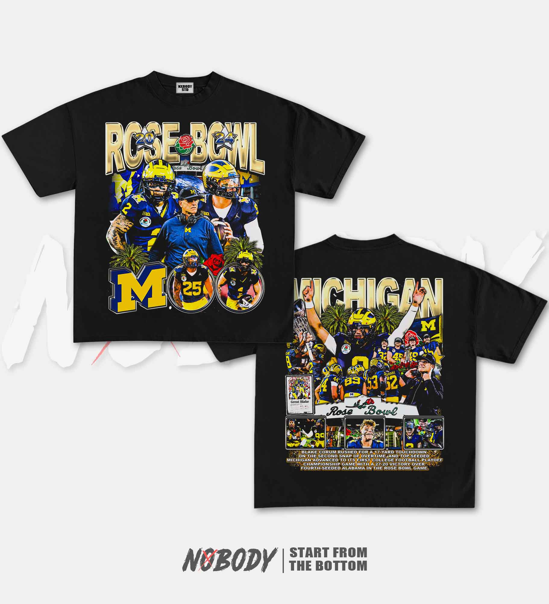 MICHIGAN - ROSE BOWL GRAPHIC T-SHIRT 1.0 - KIDS