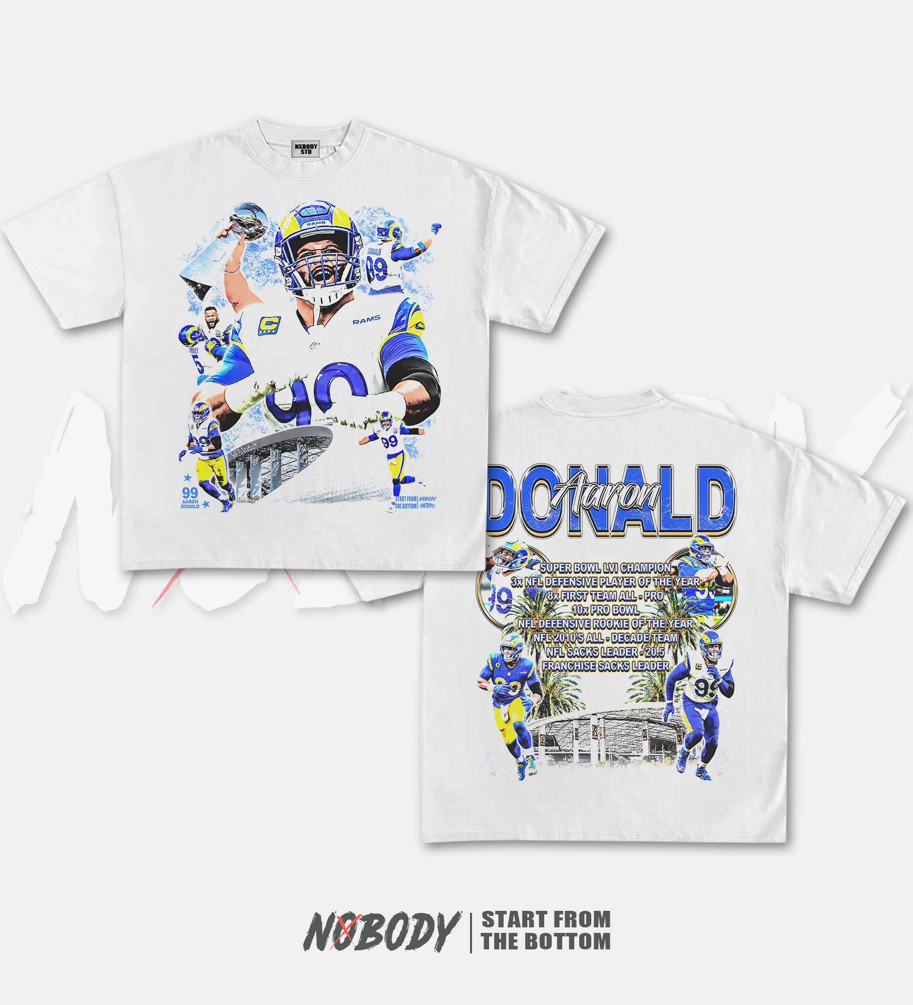 AARON DONALD GRAPHIC T-SHIRT 1.2