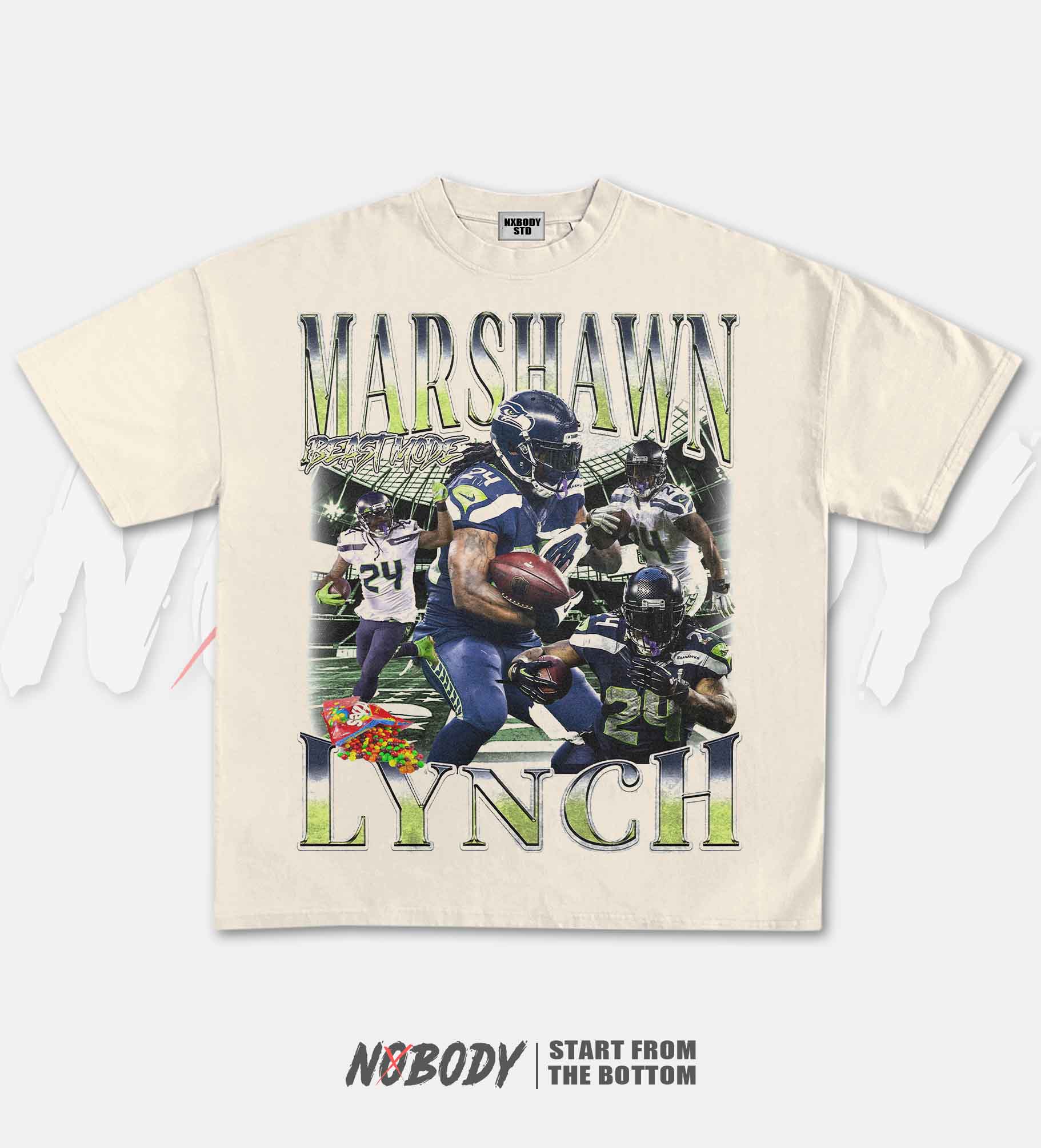 Marshawn Lynch GRAPHIC T-SHIRT 1.0