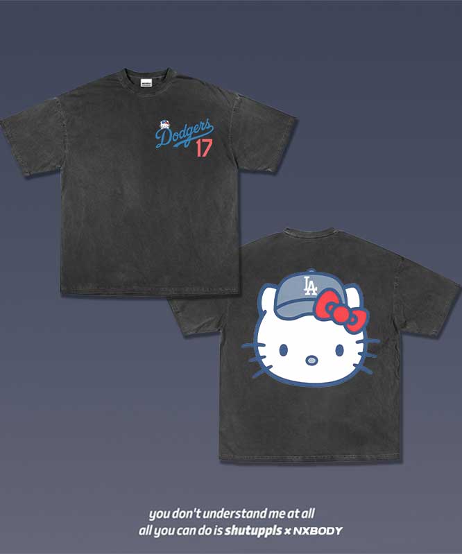 HELLO KITTY X DODGERS TEE 1.5