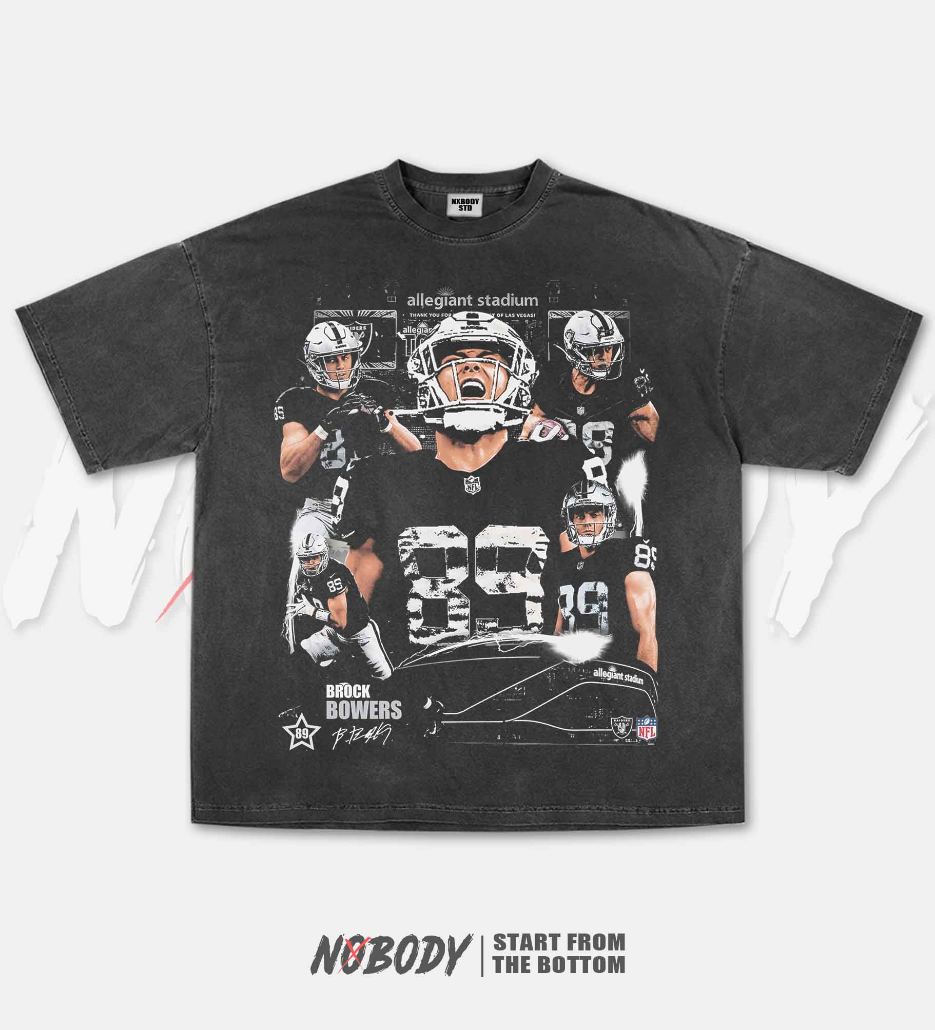 BROCK BOWERS RAIDERS GRAPHIC T-SHIRT 1.0