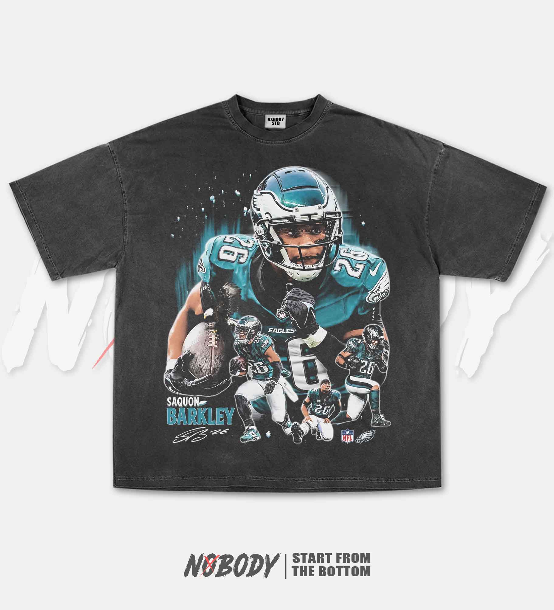 SAQUON BARKLEY EAGLES GRAPHIC T-SHIRT 1.0