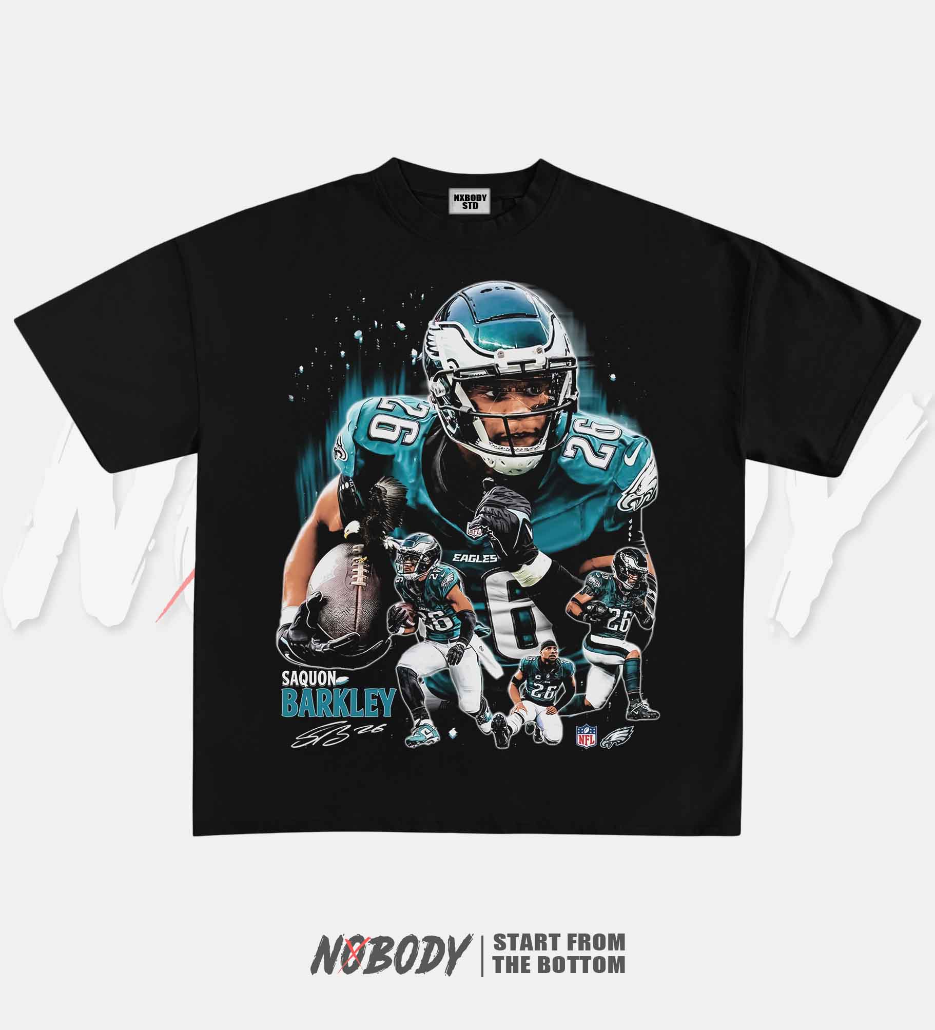 SAQUON BARKLEY EAGLES GRAPHIC T-SHIRT 1.0