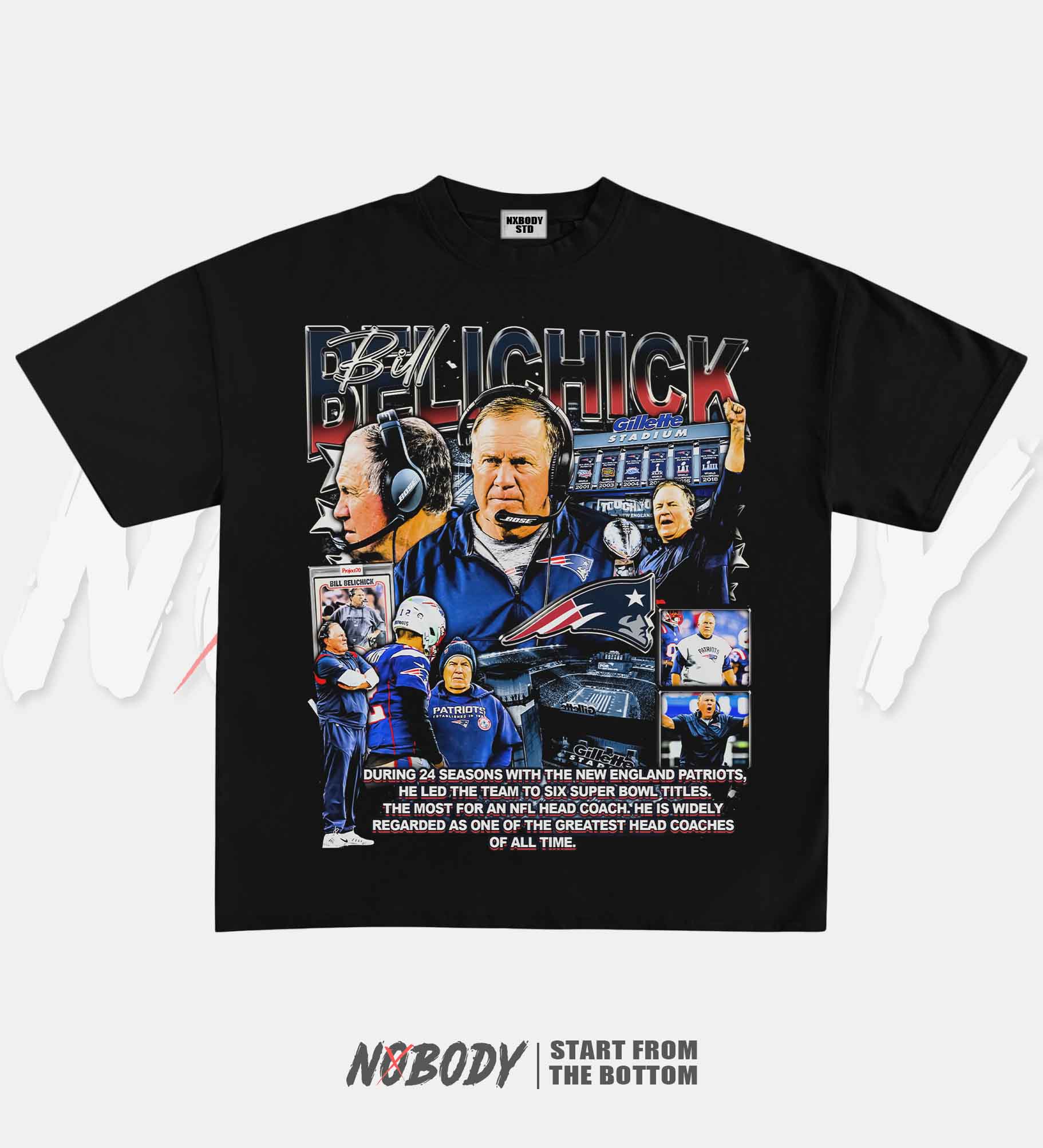 BILL BELICHICK GRAPHIC TEE 1.0 - KIDS