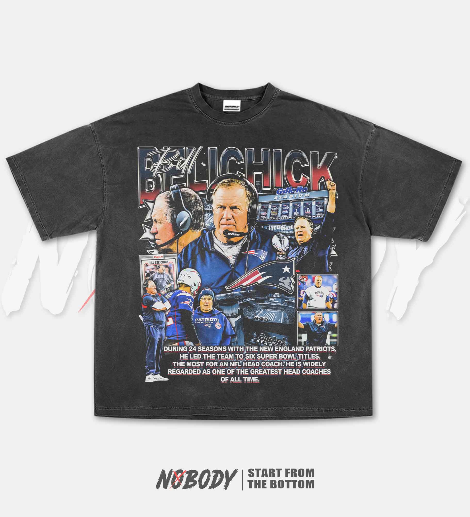 BILL BELICHICK GRAPHIC TEE 1.0 - KIDS