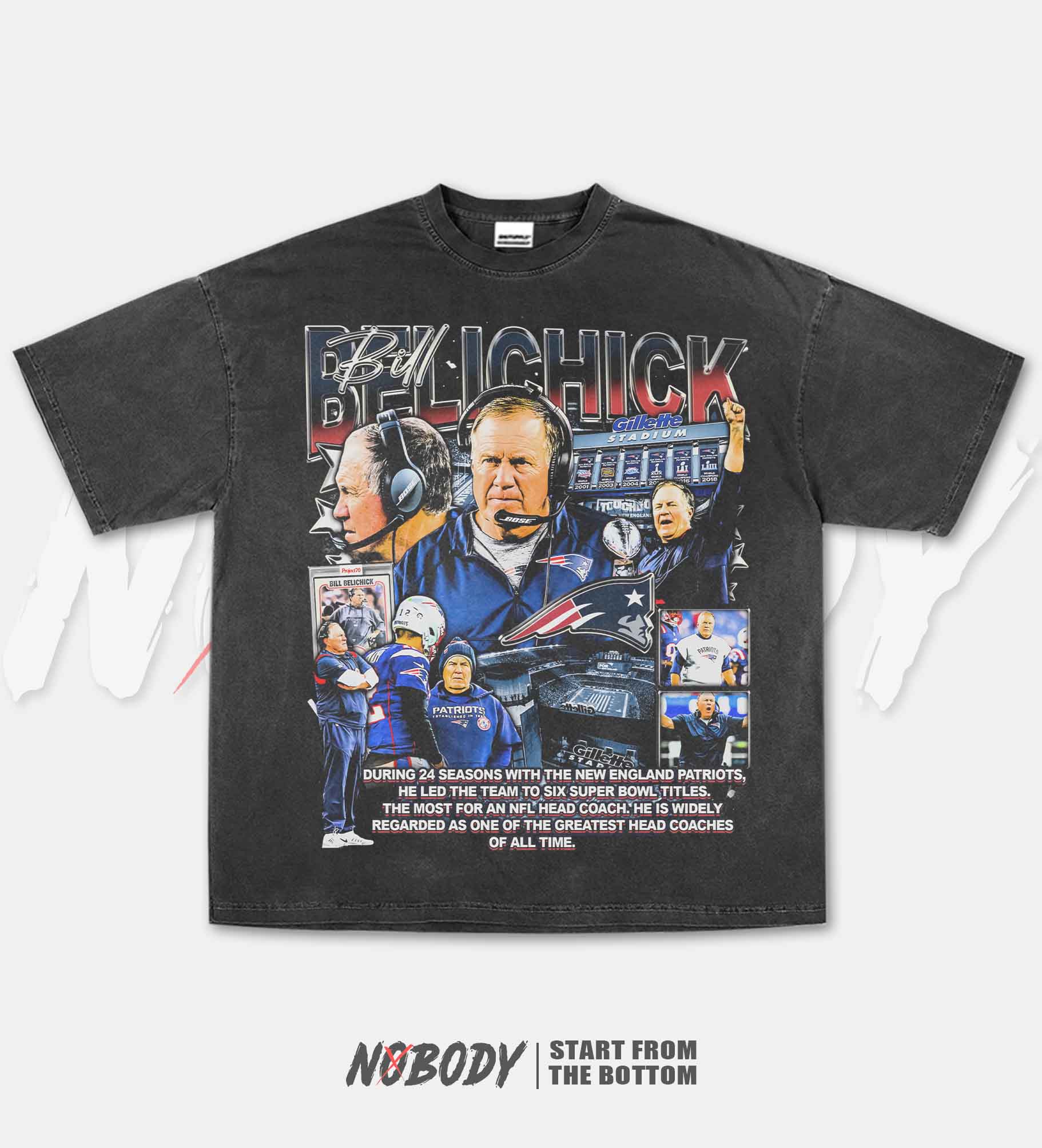 BILL BELICHICK GRAPHIC TEE 1.0