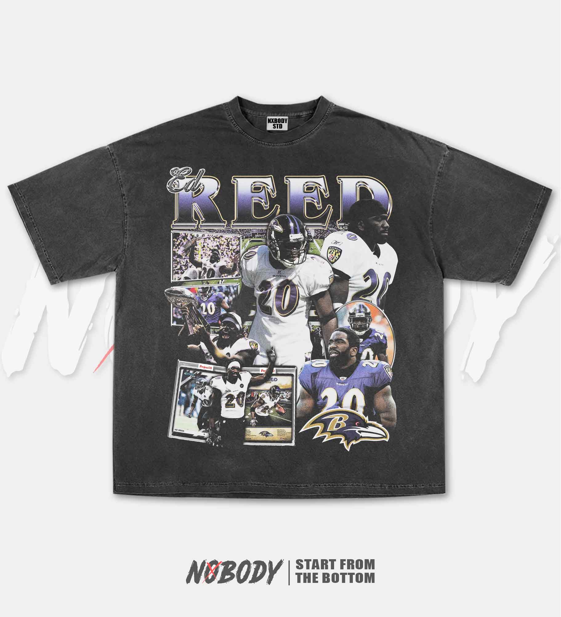 ED REED RAVENS GRAPHIC T-SHIRT 1.0 - KIDS