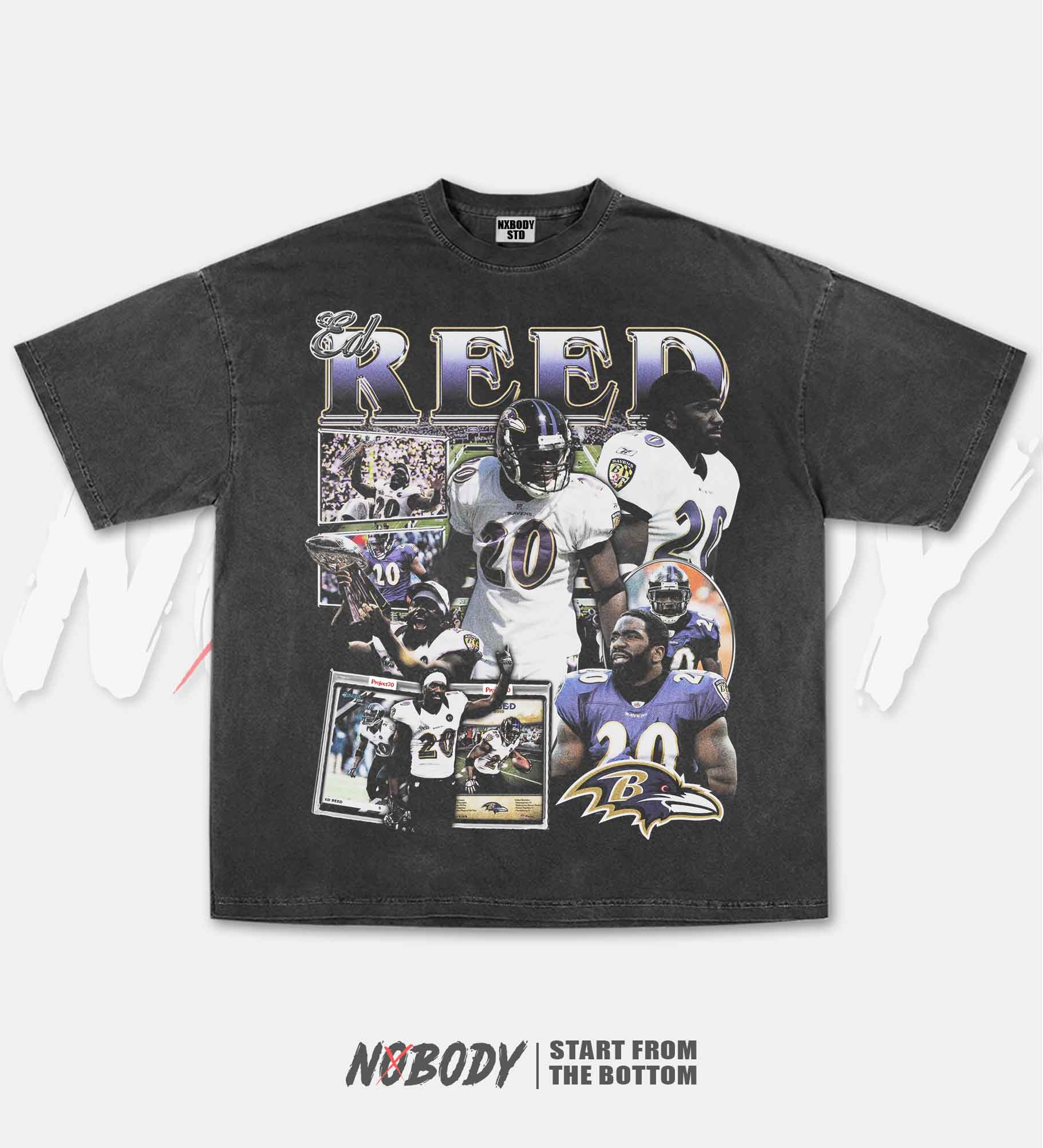 ED REED RAVENS GRAPHIC T-SHIRT 1.0