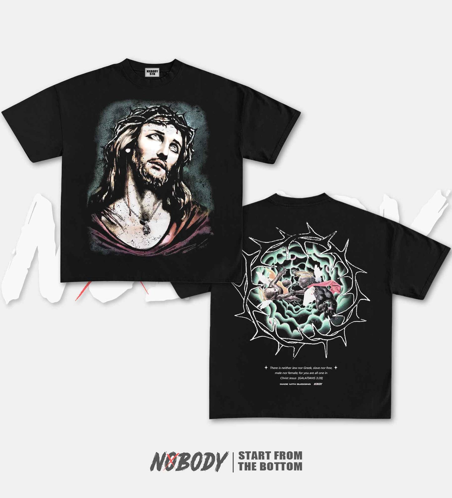 ALL ONE IN CHRIST JESUS GRAPHIC T-SHIRT 1.0