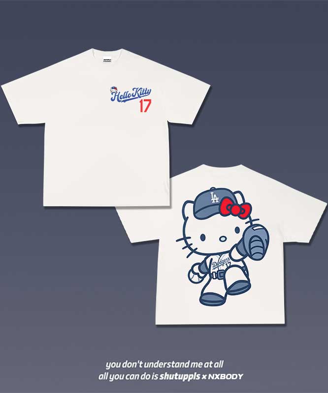 HELLO KITTY X DODGERS TEE 2.0