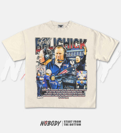 BILL BELICHICK GRAPHIC TEE 1.0