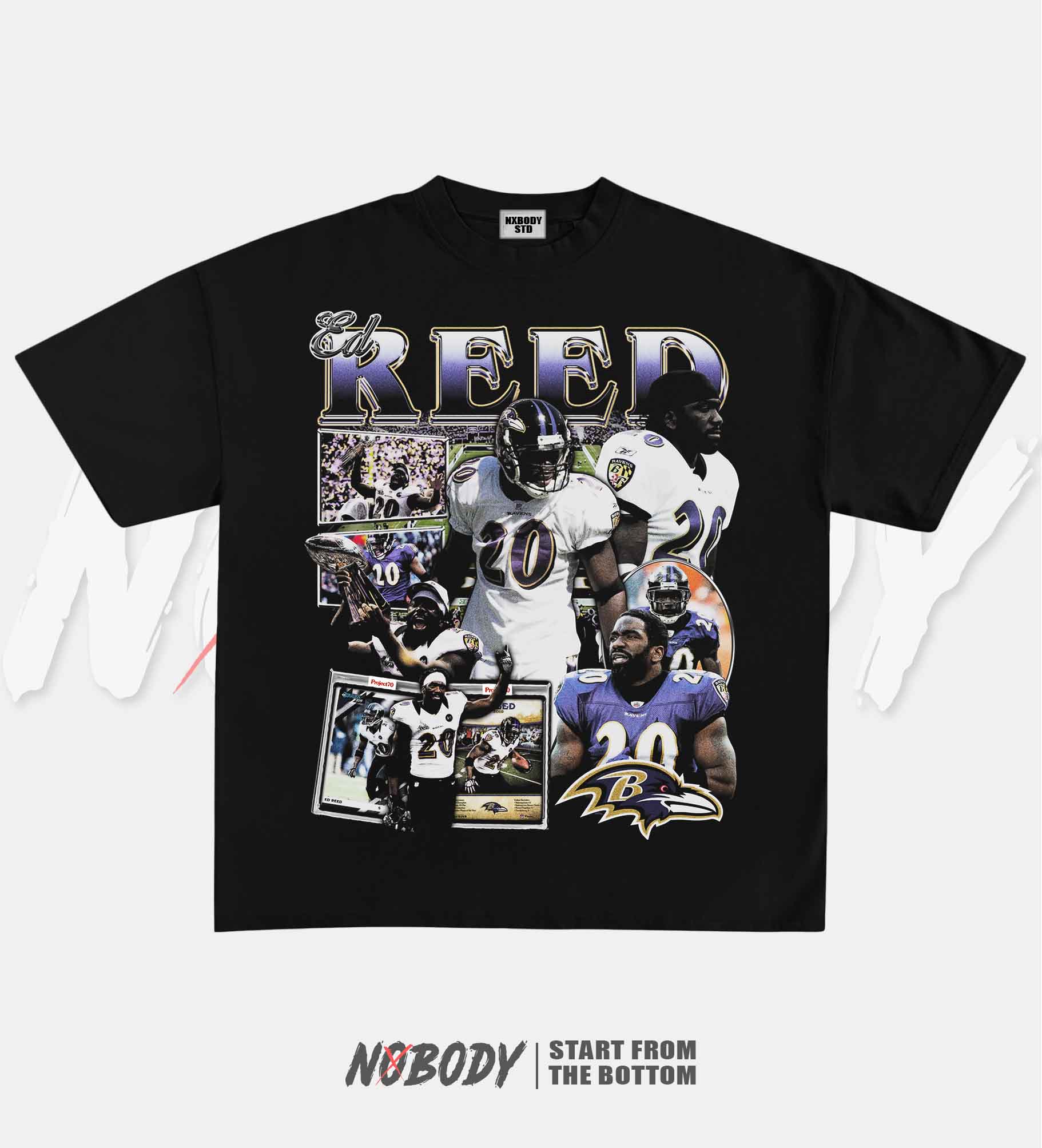 ED REED RAVENS GRAPHIC T-SHIRT 1.0