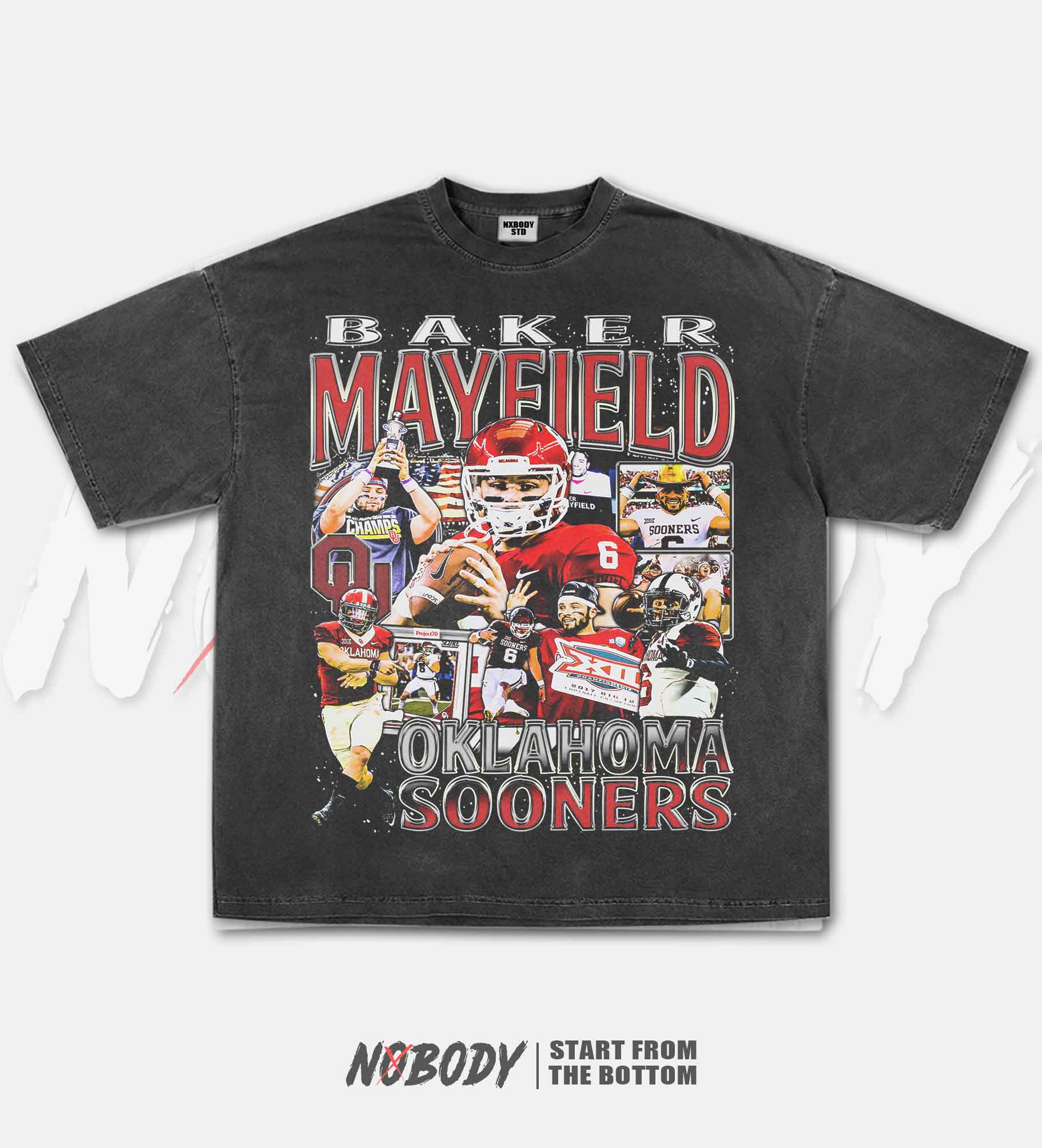 BAKER MAYFIELD OKLAHOMA GRAPHIC T-SHIRT 1.0