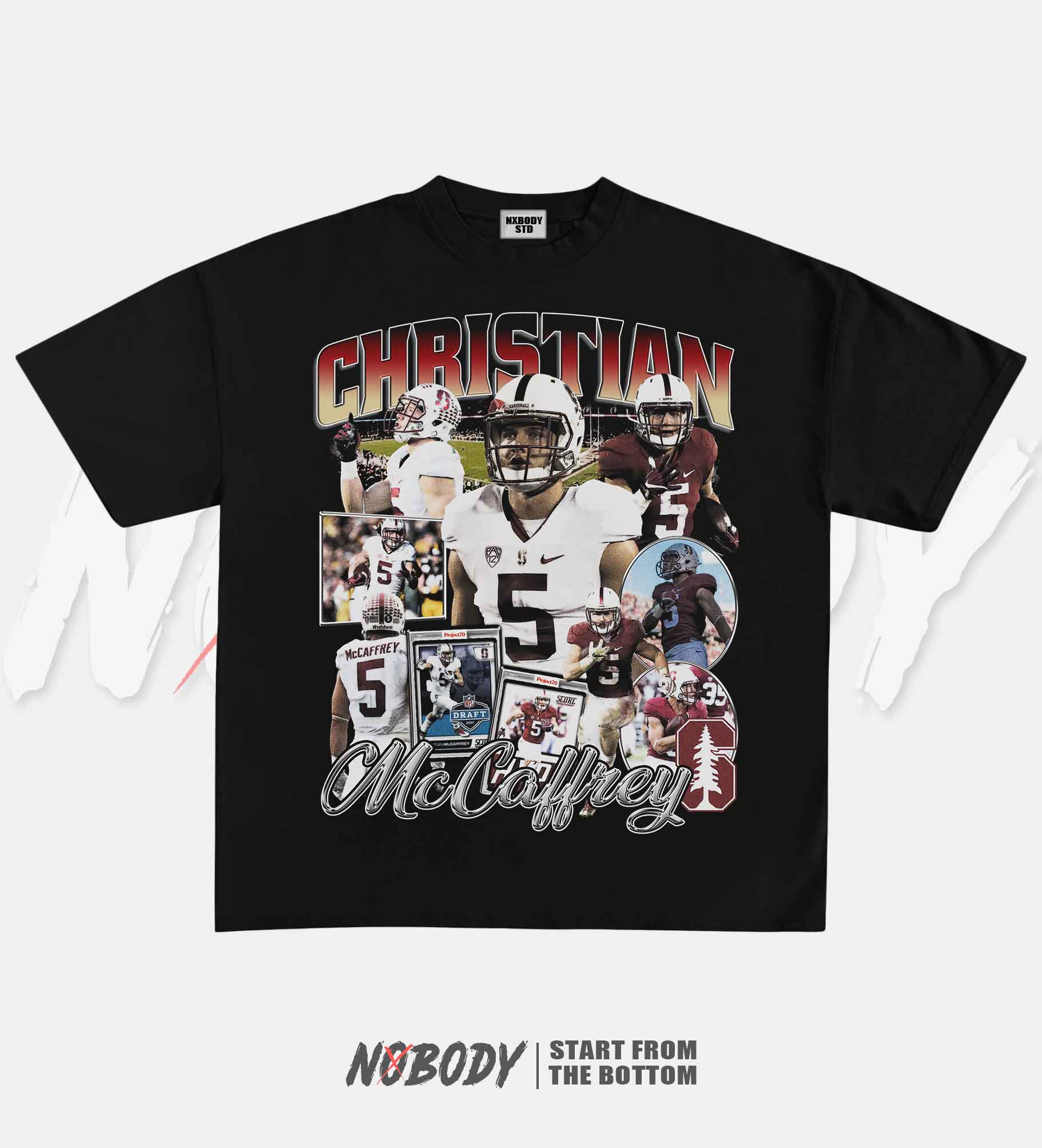 CHRISTIAN MCCAFFREY-STANFORD GRAPHIC T-SHIRT 1.0