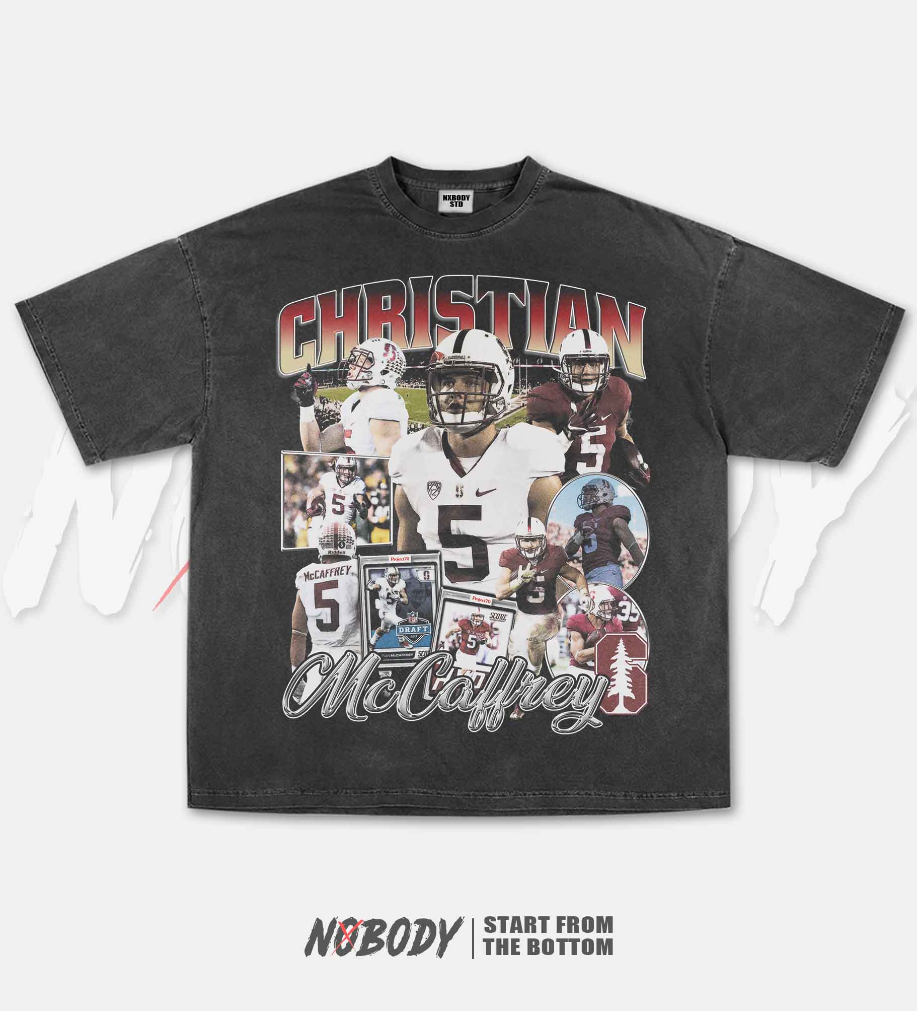 CHRISTIAN MCCAFFREY-STANFORD GRAPHIC T-SHIRT 1.0