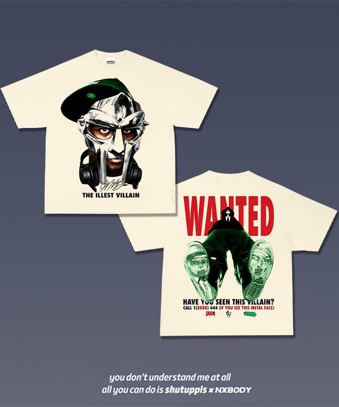MF DOOM GRAPHIC TEE 4.2