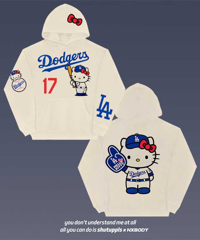 HELLO KITTY X DODGERS HOODIES 1.0