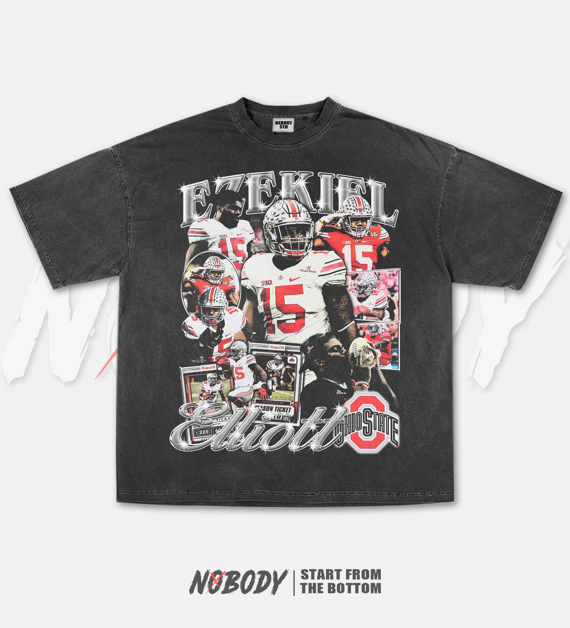 EZEKIEL ELLIOT-OSU GRAPHIC T-SHIRT 1.0