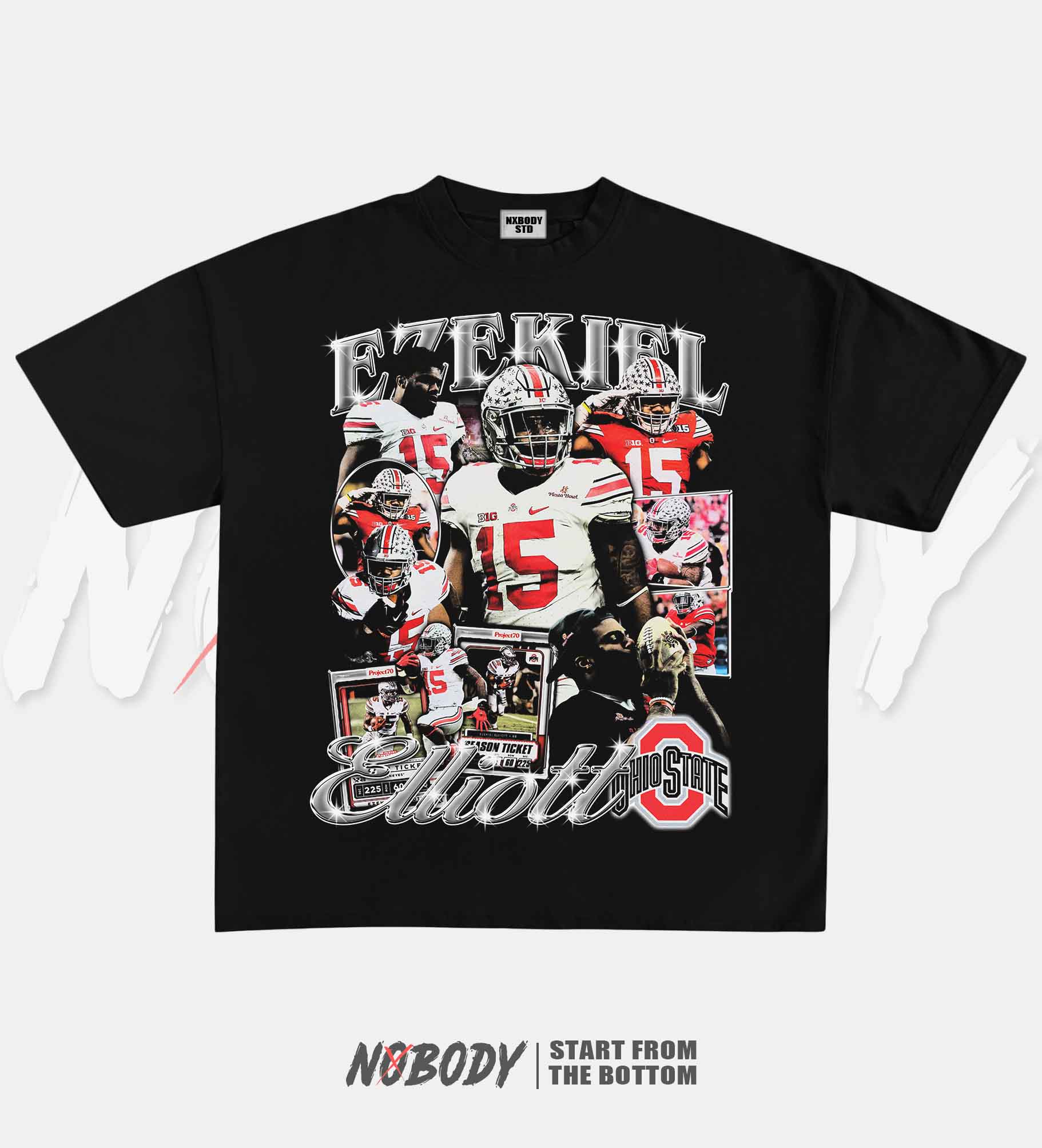 EZEKIEL ELLIOT-OSU GRAPHIC T-SHIRT 1.0