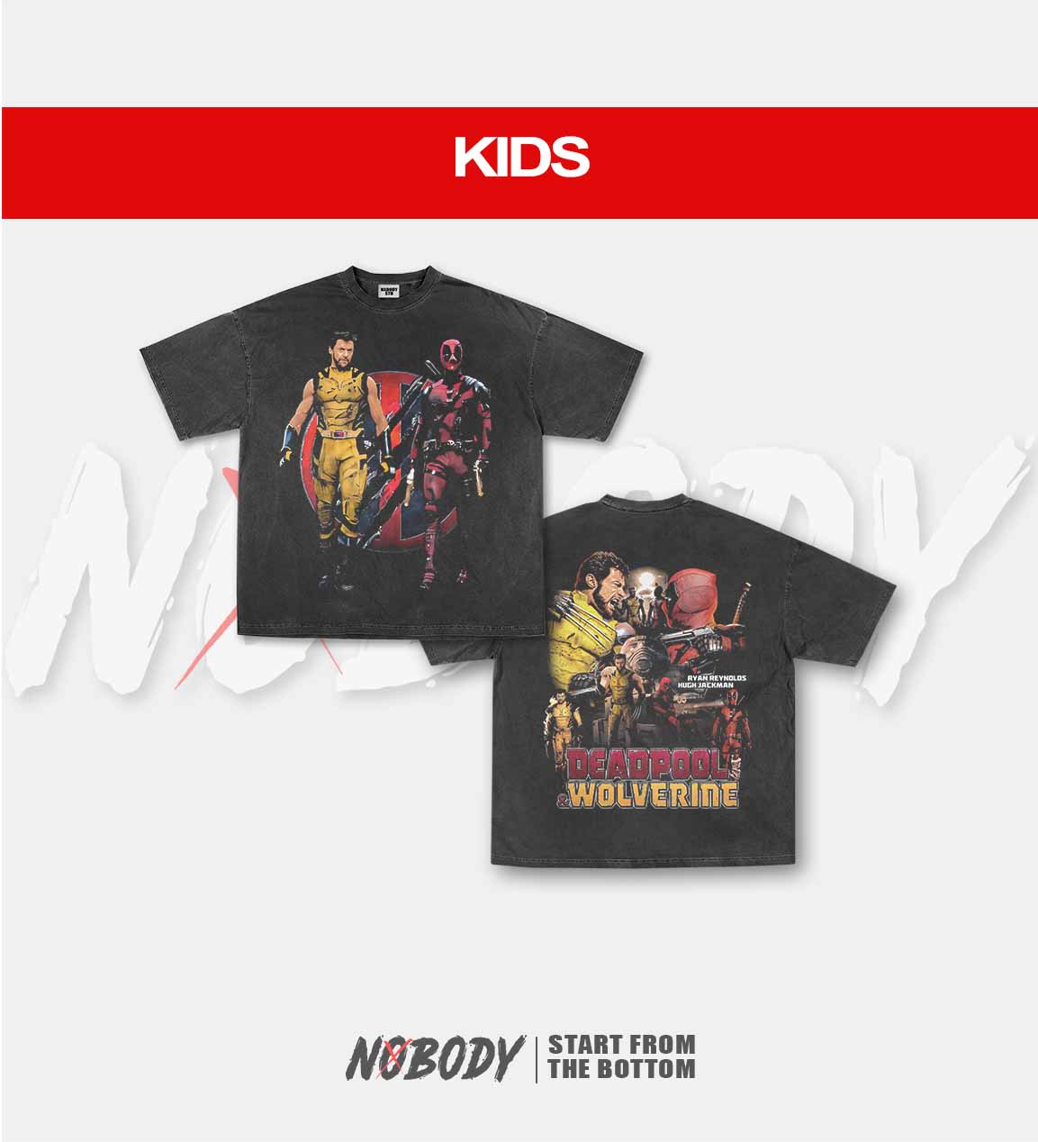 DEADPOOL & WOLVERINE GRAPHIC T-SHIRT 1.0  - KIDS