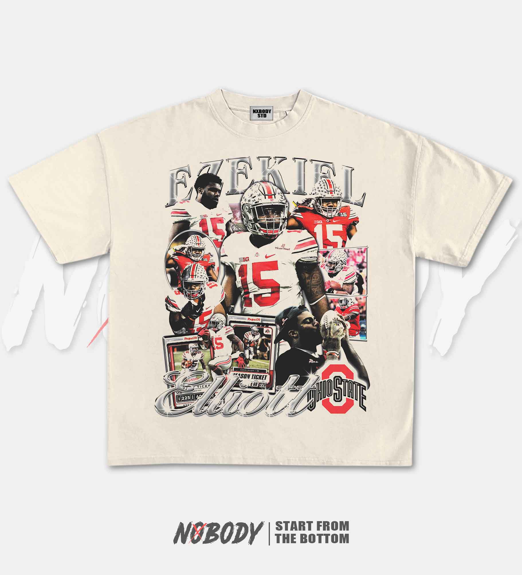 EZEKIEL ELLIOT-OSU GRAPHIC T-SHIRT 1.0