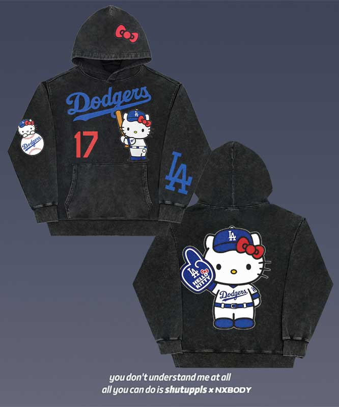 HELLO KITTY X DODGERS HOODIES 1.0