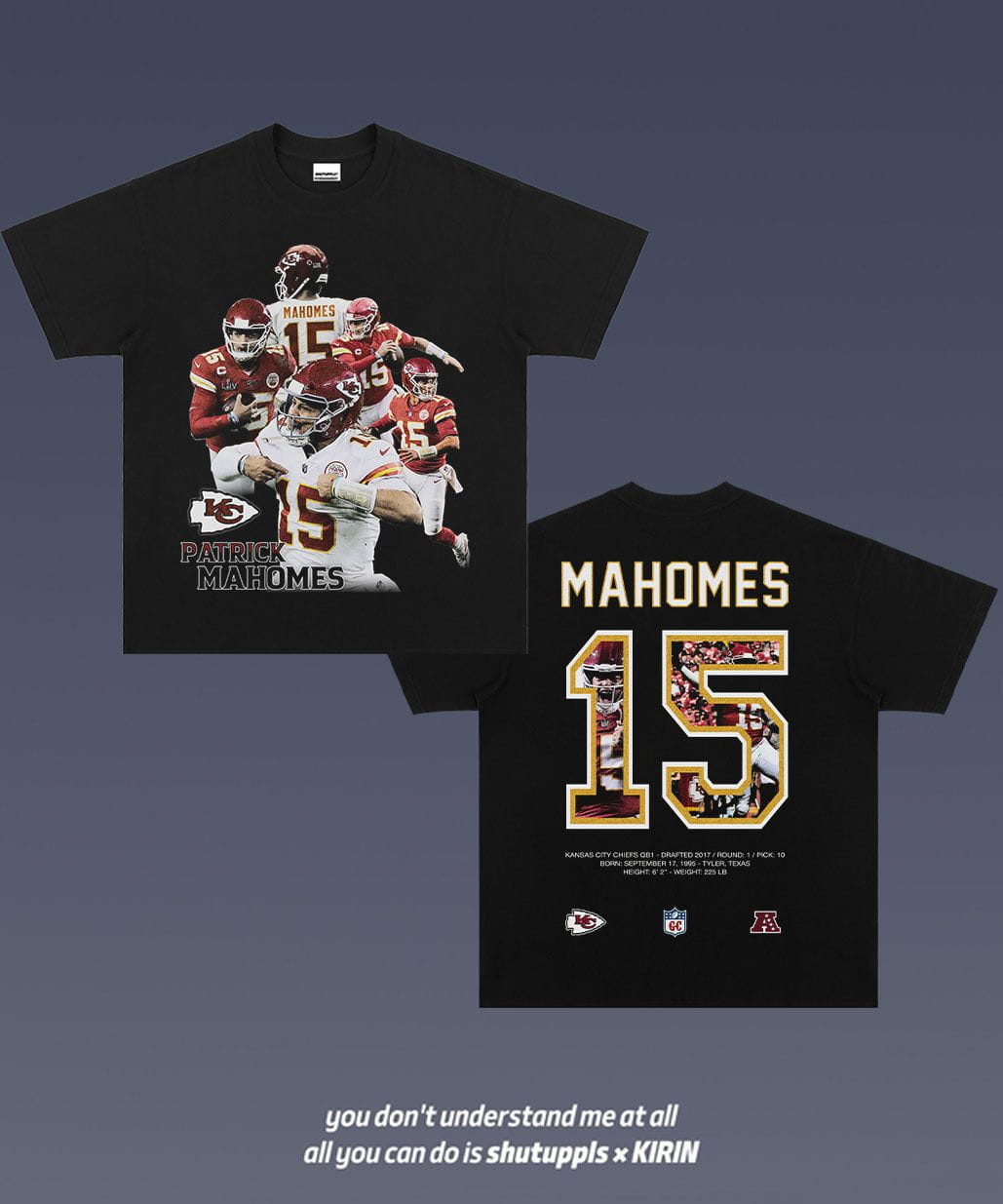 SHUTUPPLS PATRICK MAHOMES 1.7