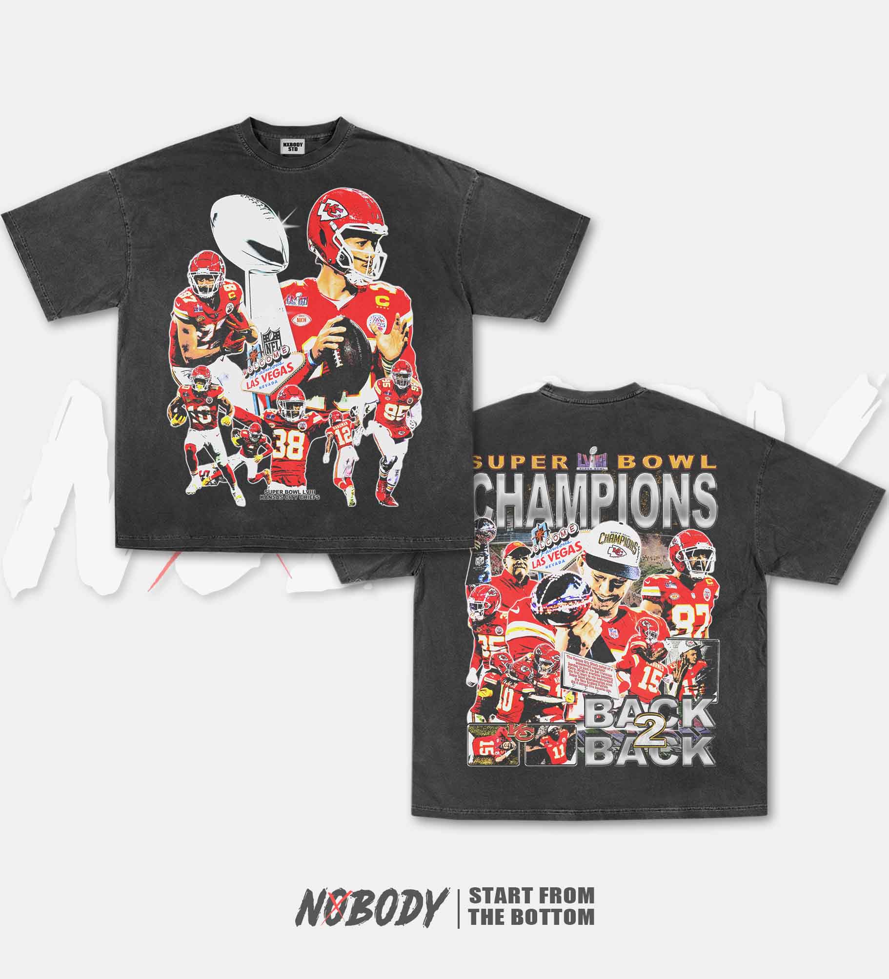 SUPER BOWL LVIII GRAPHIC T-SHIRT 1.0