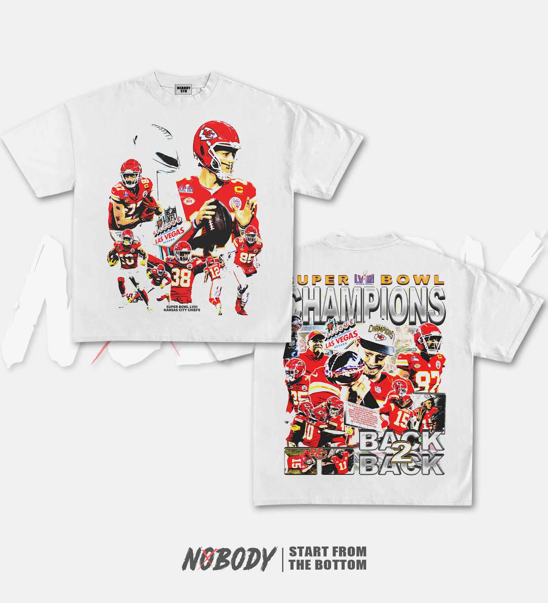 SUPER BOWL LVIII GRAPHIC T-SHIRT 1.0