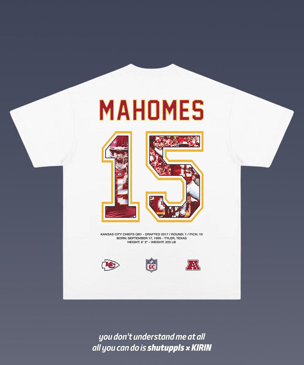 SHUTUPPLS PATRICK MAHOMES 1.7