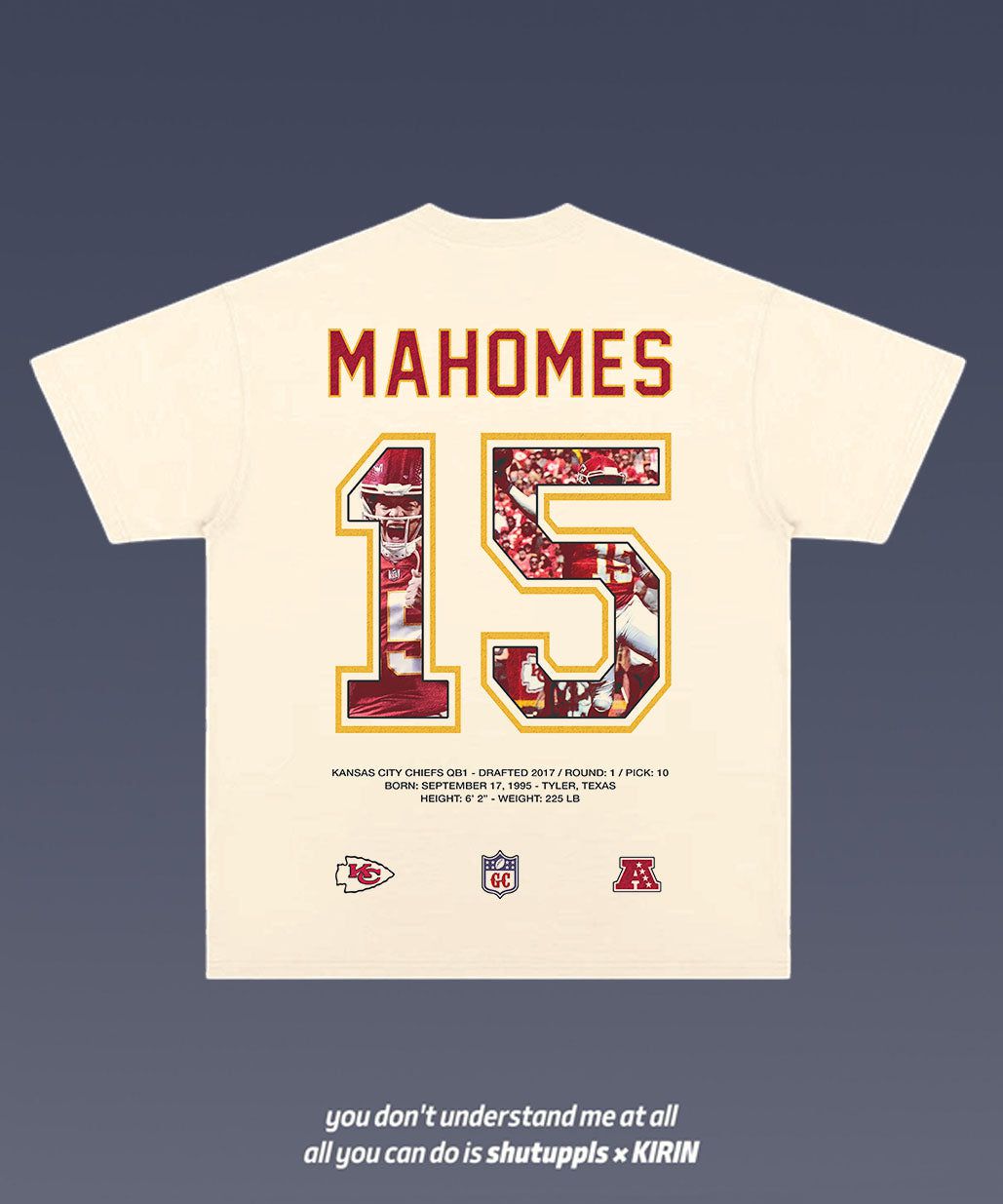 SHUTUPPLS PATRICK MAHOMES 1.7