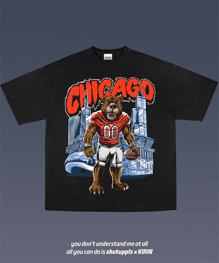 SHUTUPPLS CHICAGO BEARS TEE 1.1