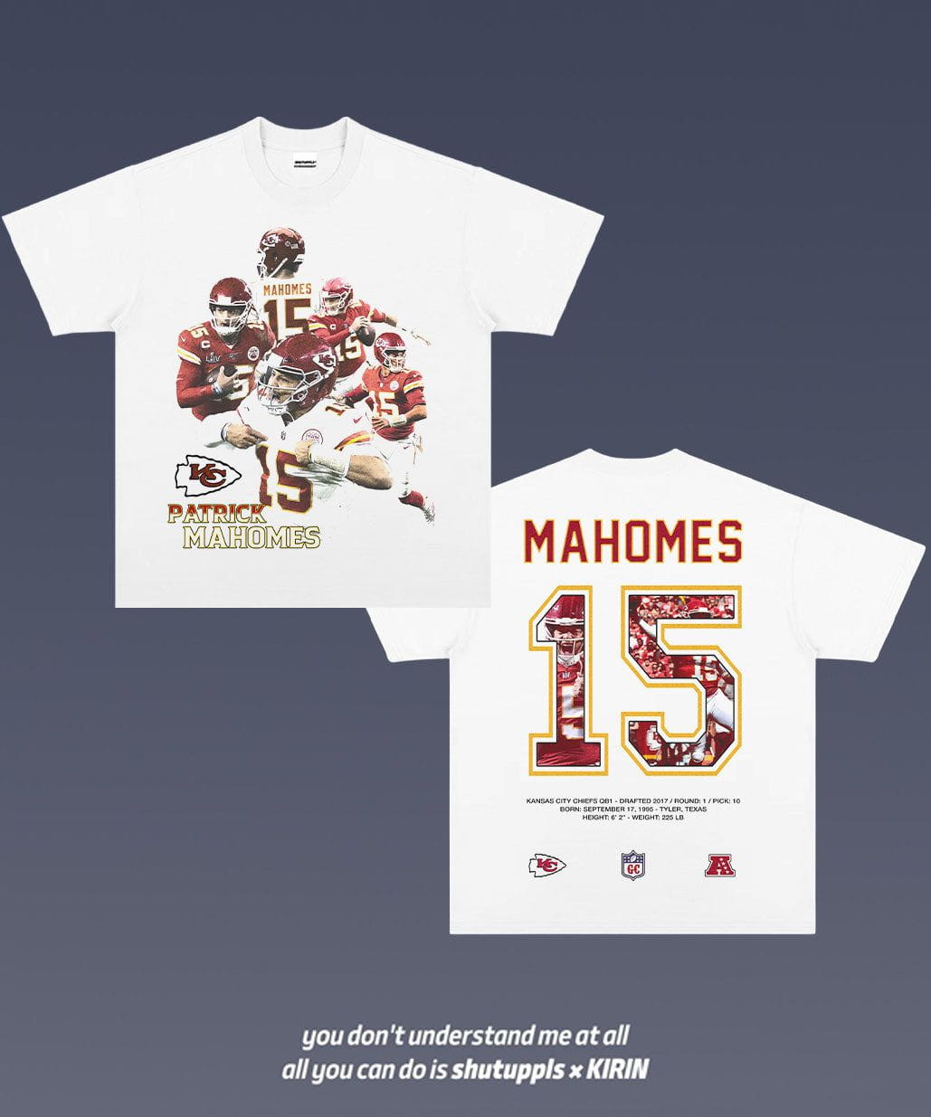 SHUTUPPLS PATRICK MAHOMES 1.7