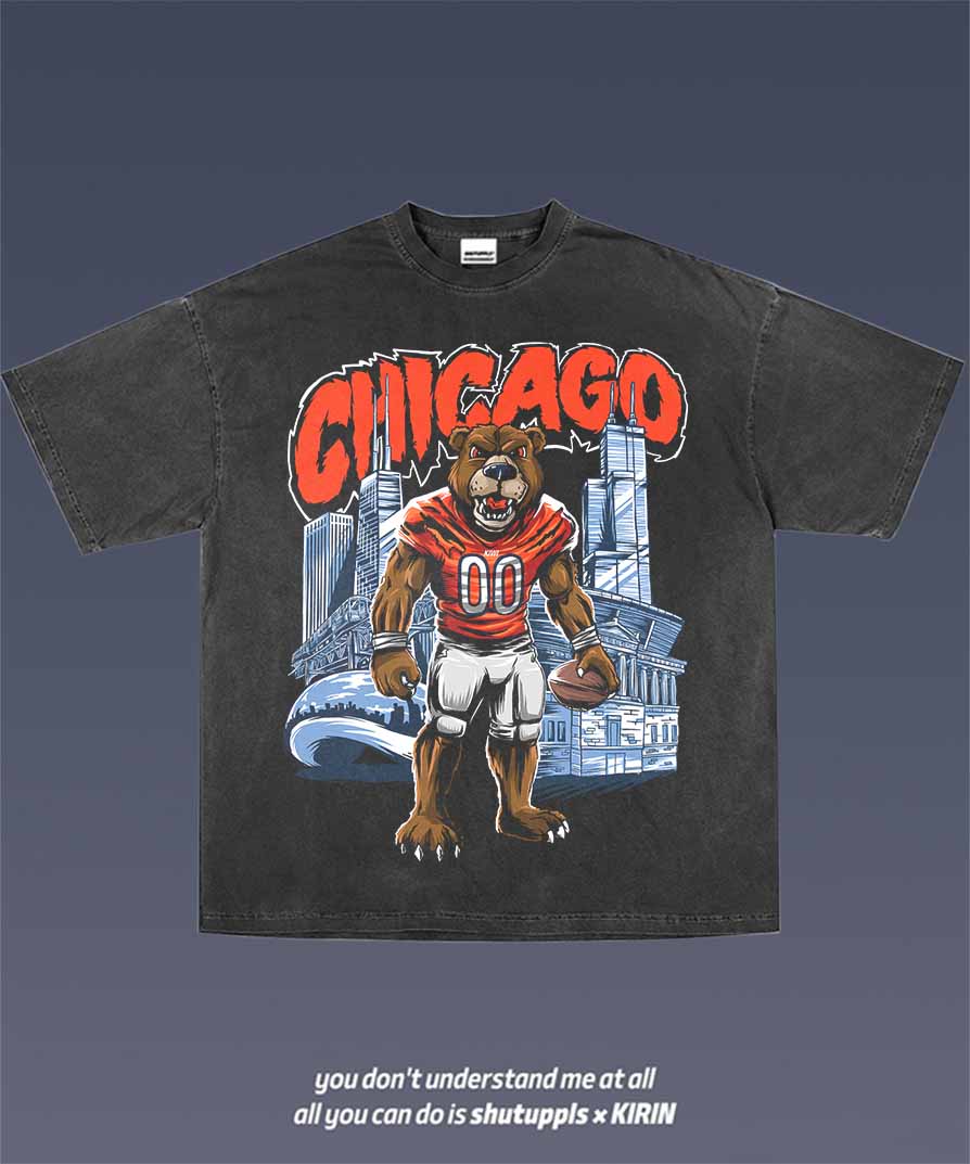 SHUTUPPLS CHICAGO BEARS TEE 1.1