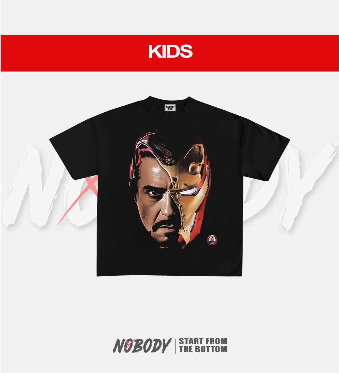 IRON MAN GRAPHIC T-SHIRT 1.1 - KIDS