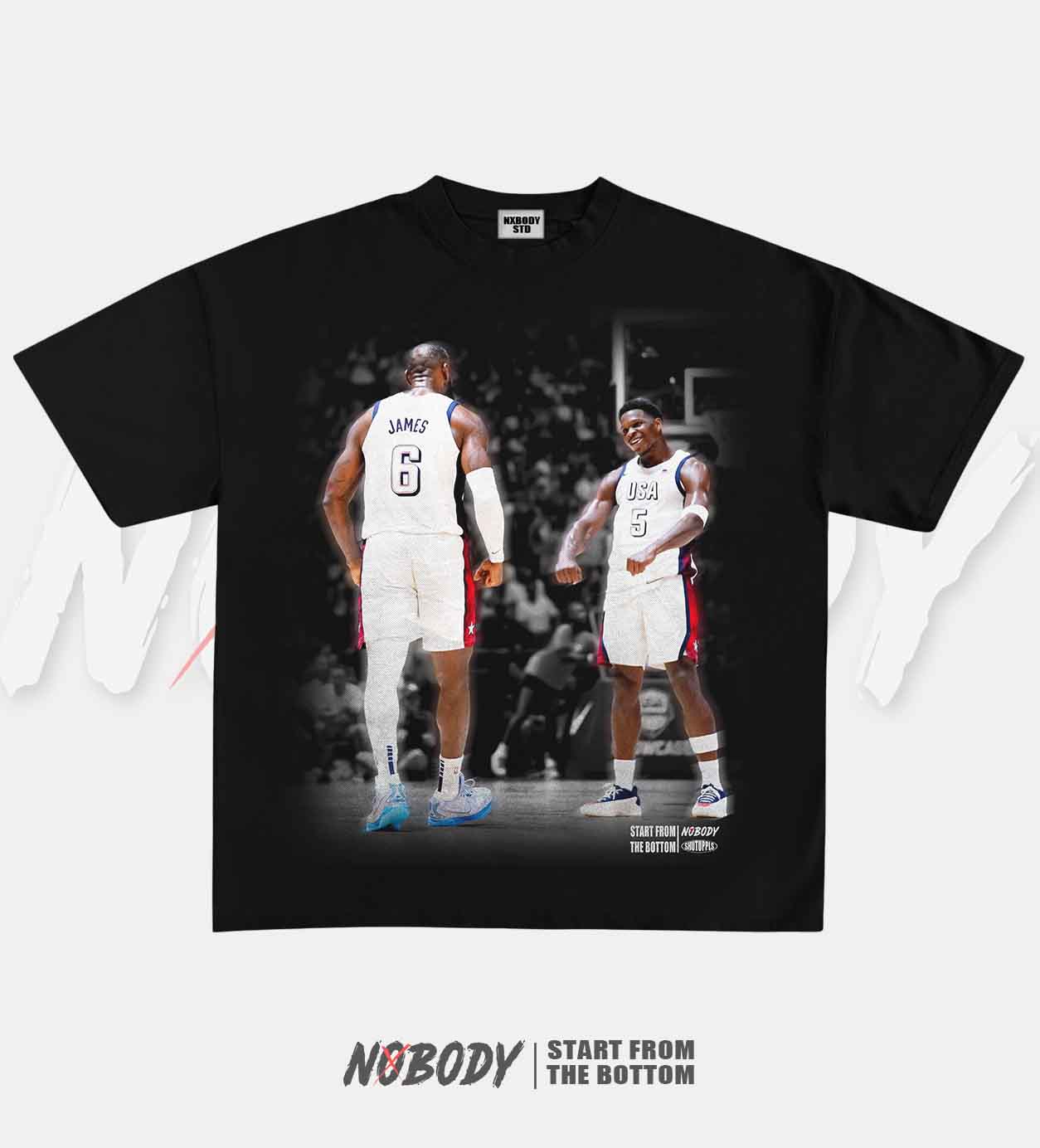 LEBRON JAMES/ ANTHONY EDWARDS TEE 1.0